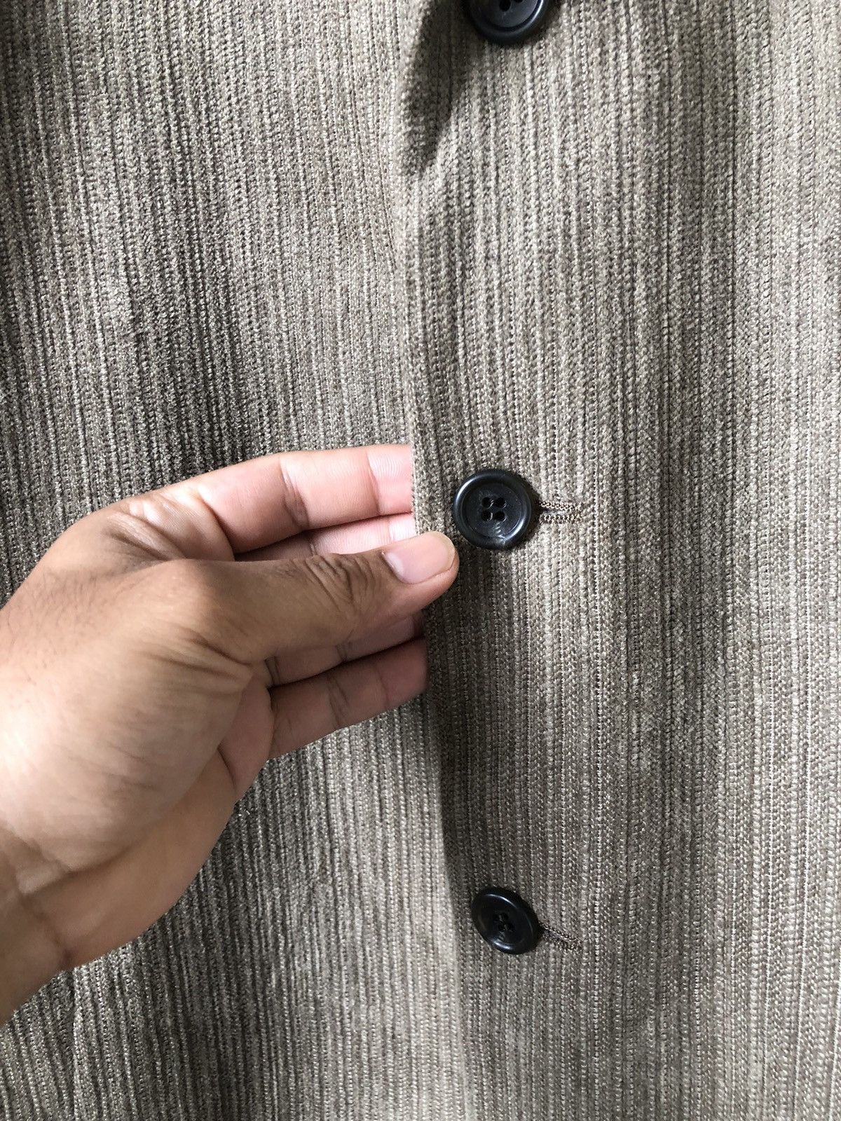Issey Miyake Rare❗️Tete Homme by Issey Miyake Corduroy Jacket Size US L / EU 52-54 / 3 - 12 Thumbnail