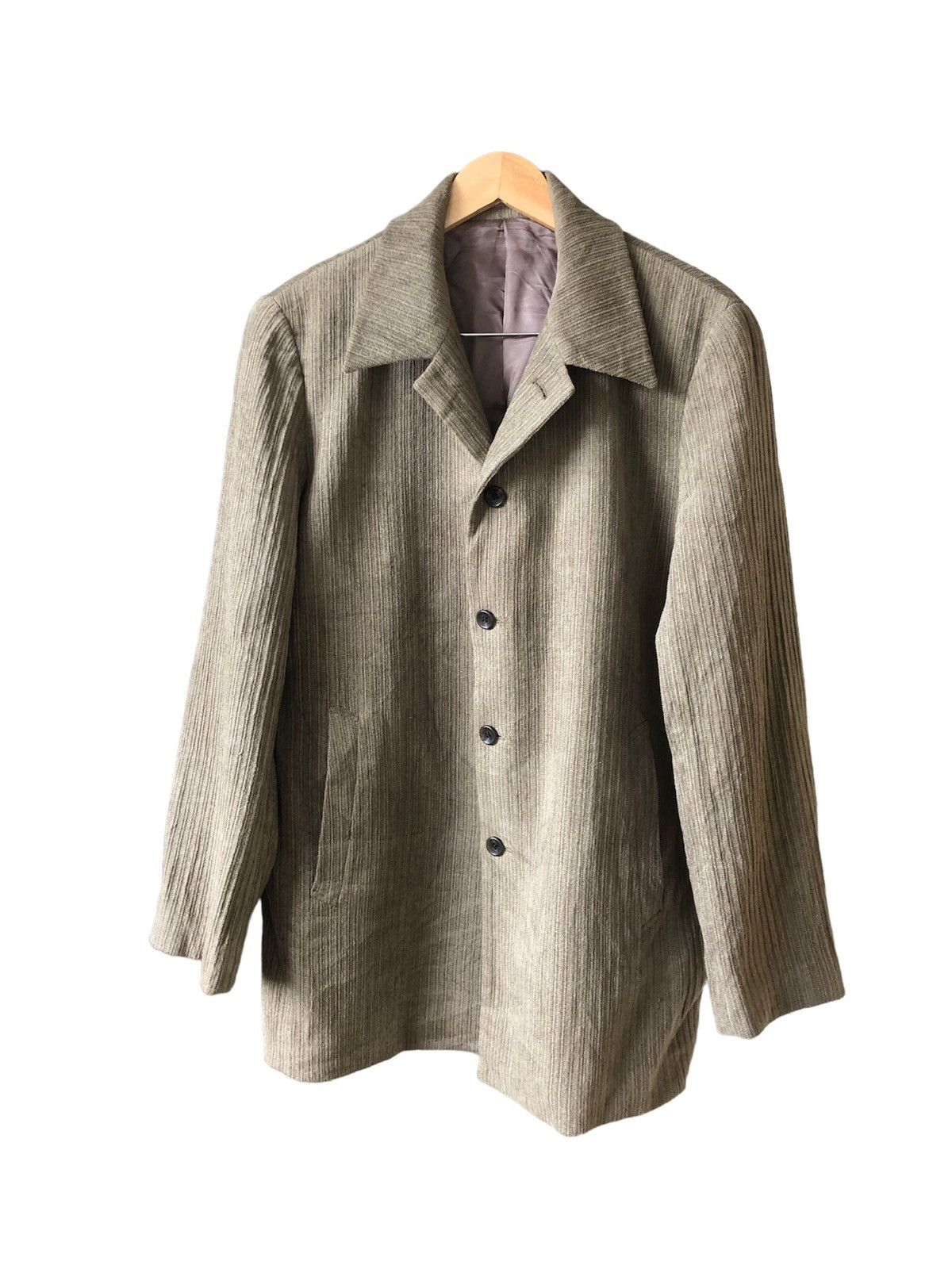Issey Miyake Rare❗️Tete Homme by Issey Miyake Corduroy Jacket Size US L / EU 52-54 / 3 - 1 Thumbnail