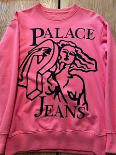 Palace hotsell jeans sweatshirt