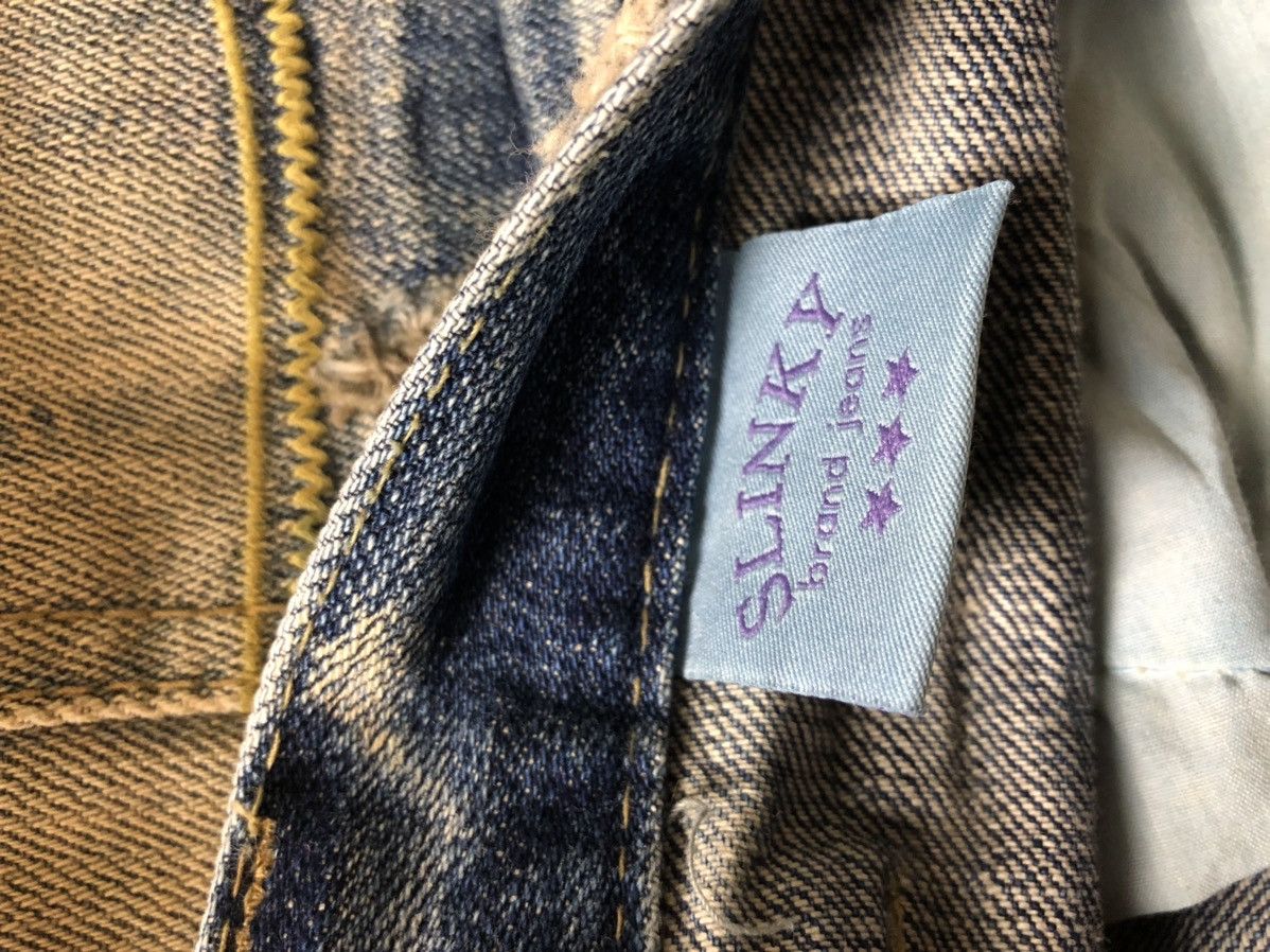 Japanese Brand Distressed dirty denim jeans Size US 30 / EU 46 - 14 Thumbnail