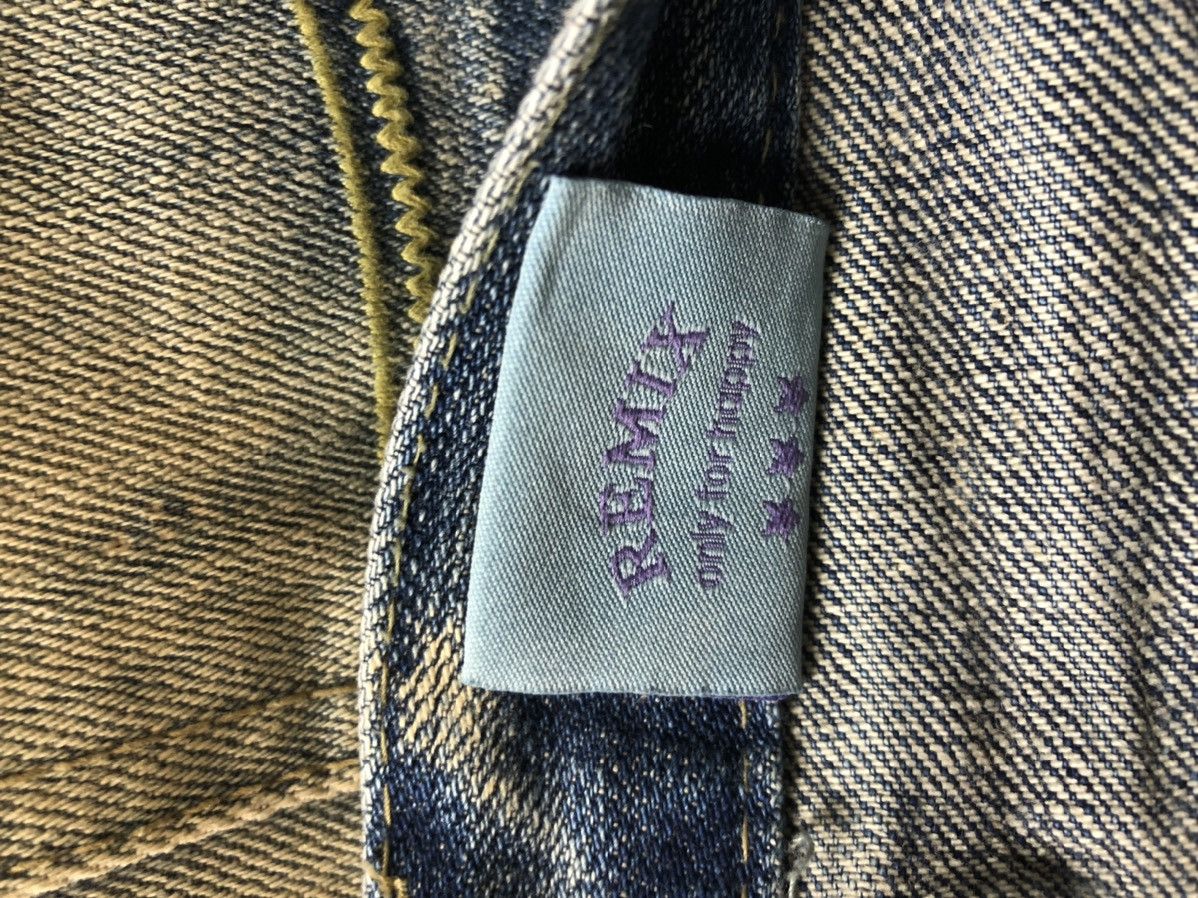 Japanese Brand Distressed dirty denim jeans Size US 30 / EU 46 - 15 Thumbnail