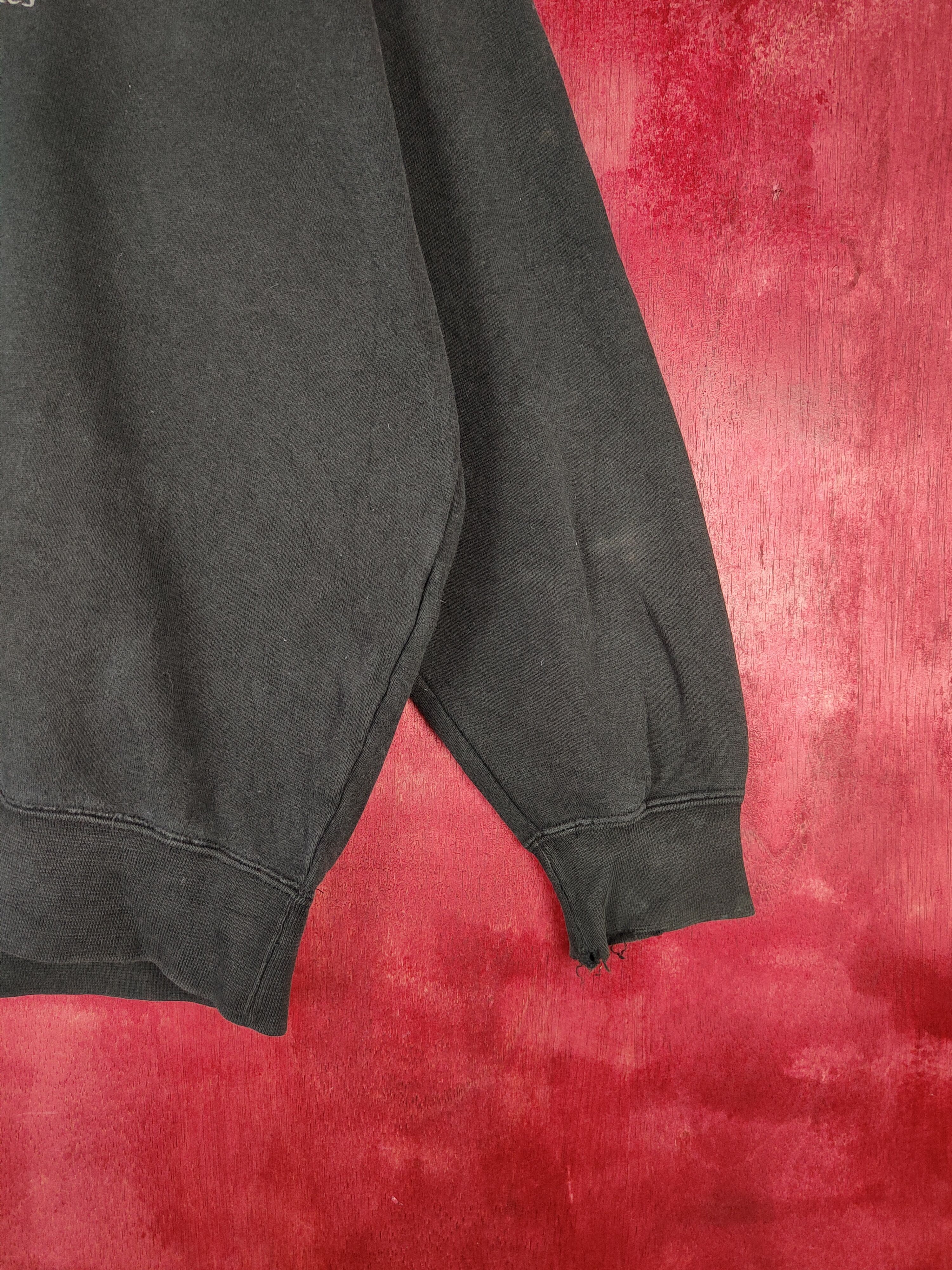 Japanese Brand × Vintage Comme Ça Du Mode Sports Black Sweatshirt #5960 Size US L / EU 52-54 / 3 - 6 Thumbnail