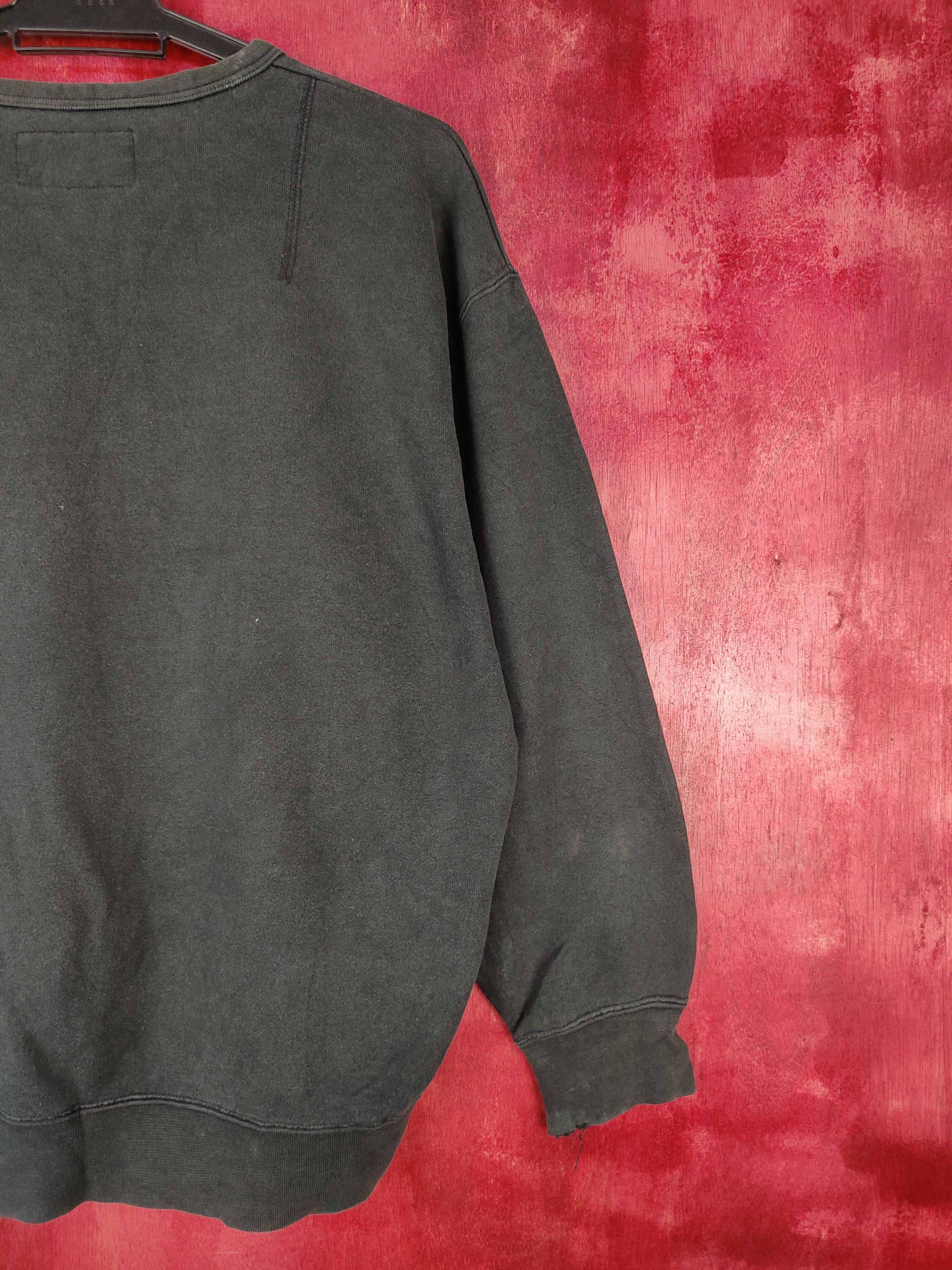 Japanese Brand × Vintage Comme Ça Du Mode Sports Black Sweatshirt #5960 Size US L / EU 52-54 / 3 - 9 Thumbnail