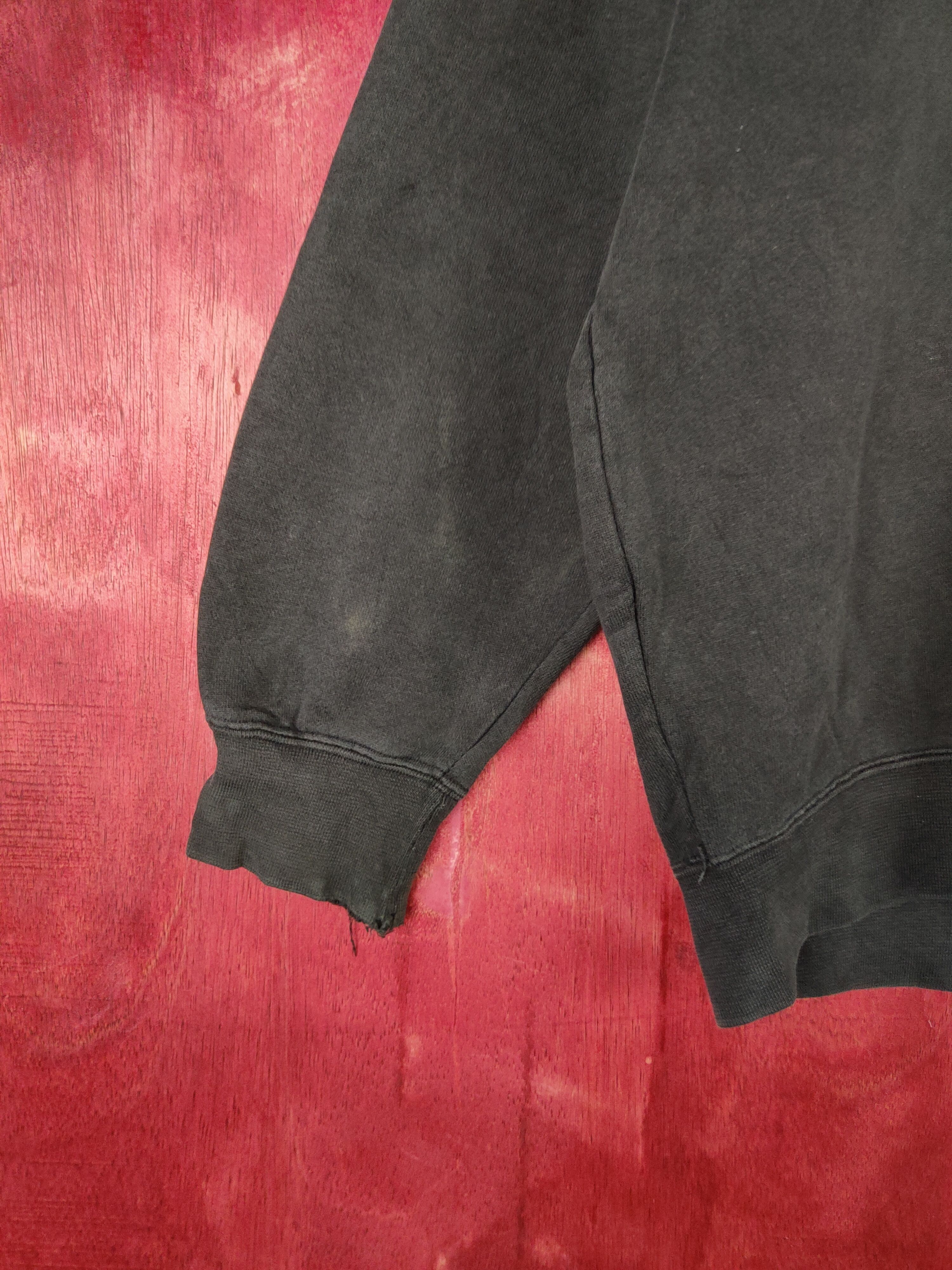 Japanese Brand × Vintage Comme Ça Du Mode Sports Black Sweatshirt #5960 Size US L / EU 52-54 / 3 - 4 Thumbnail