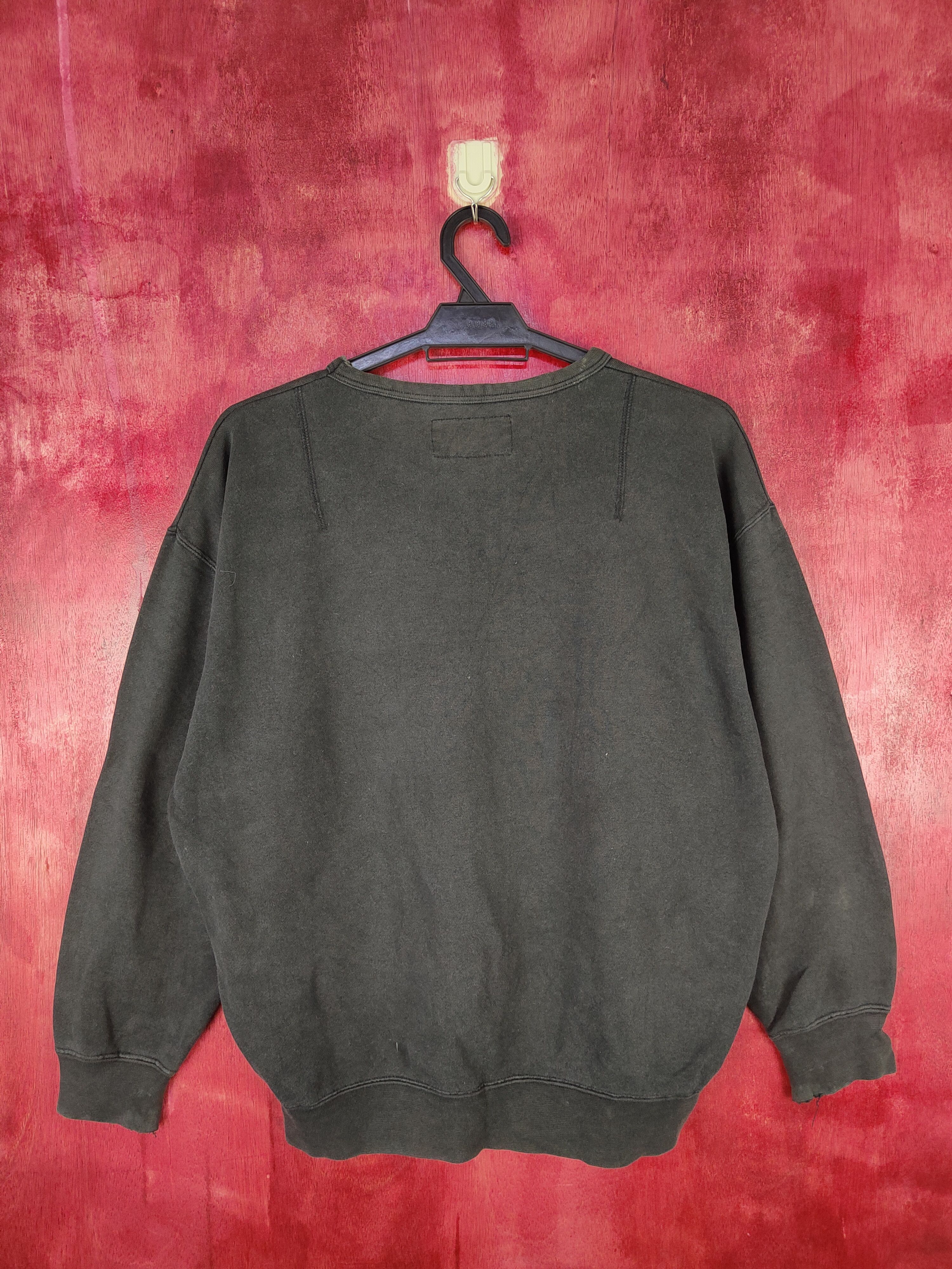 Japanese Brand × Vintage Comme Ça Du Mode Sports Black Sweatshirt #5960 Size US L / EU 52-54 / 3 - 7 Thumbnail