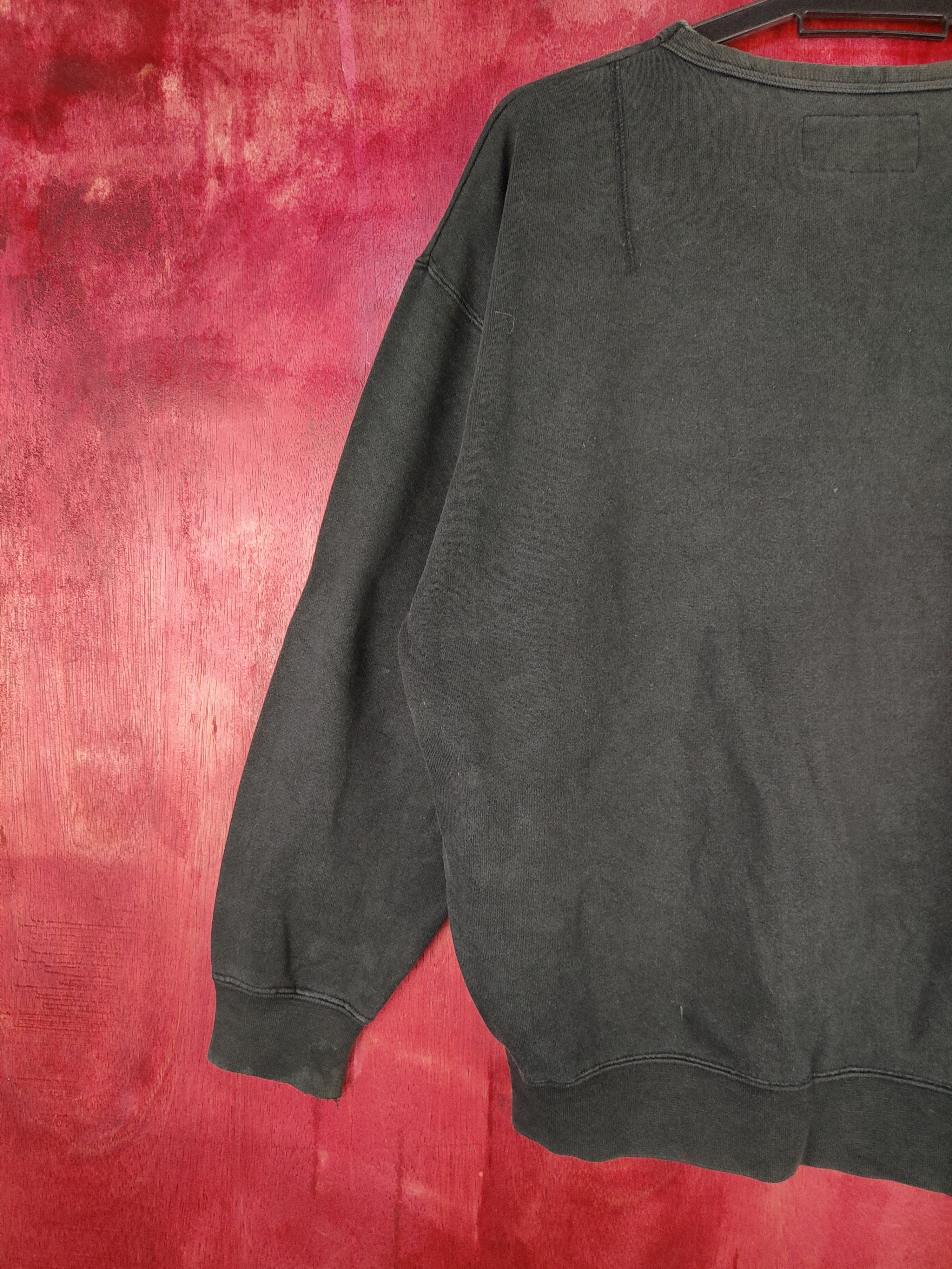 Japanese Brand × Vintage Comme Ça Du Mode Sports Black Sweatshirt #5960 Size US L / EU 52-54 / 3 - 8 Thumbnail