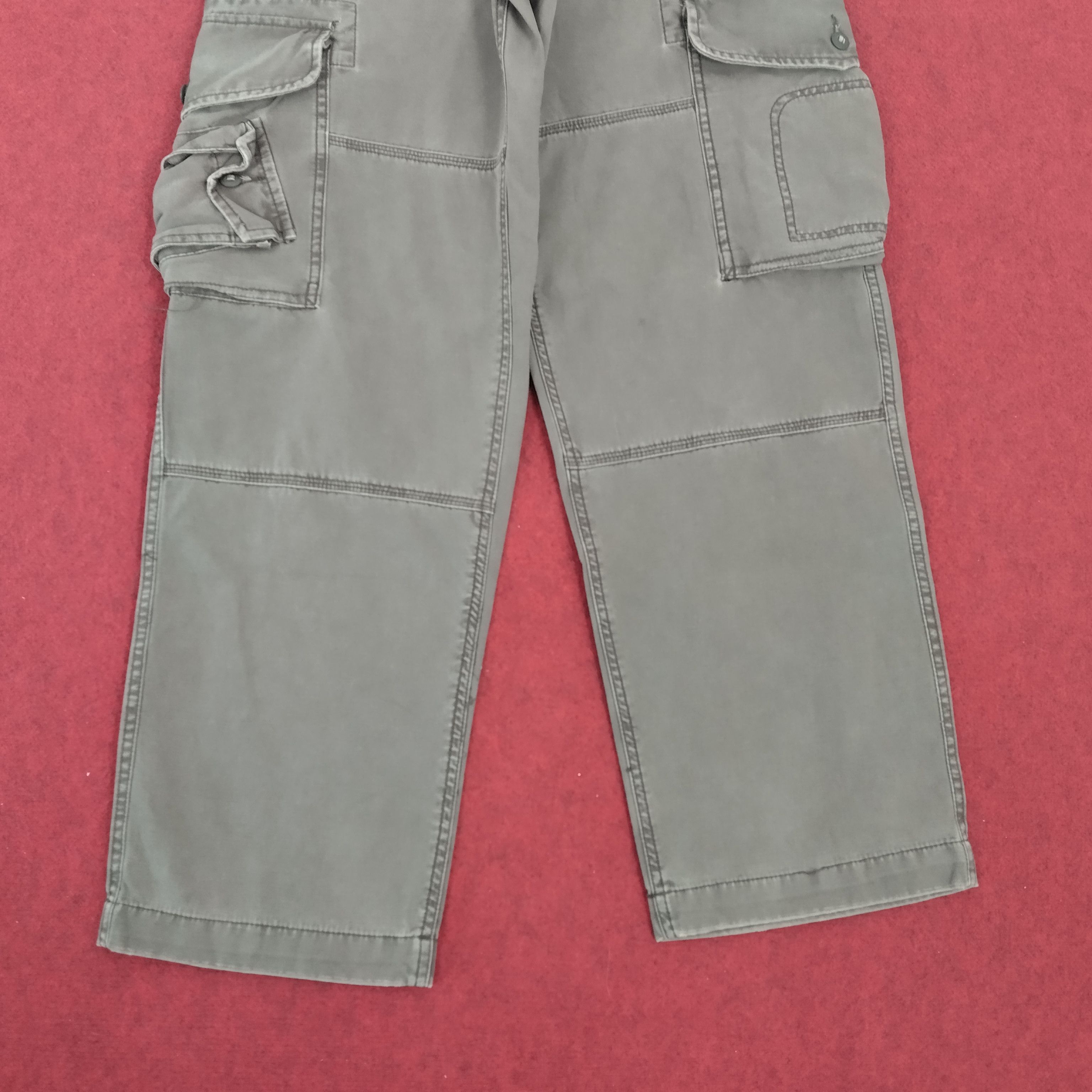Japanese Brand × Vintage Vintage CARGOS Japanese Brand Streetwear Cargo Style Pants Size US 30 / EU 46 - 3 Thumbnail