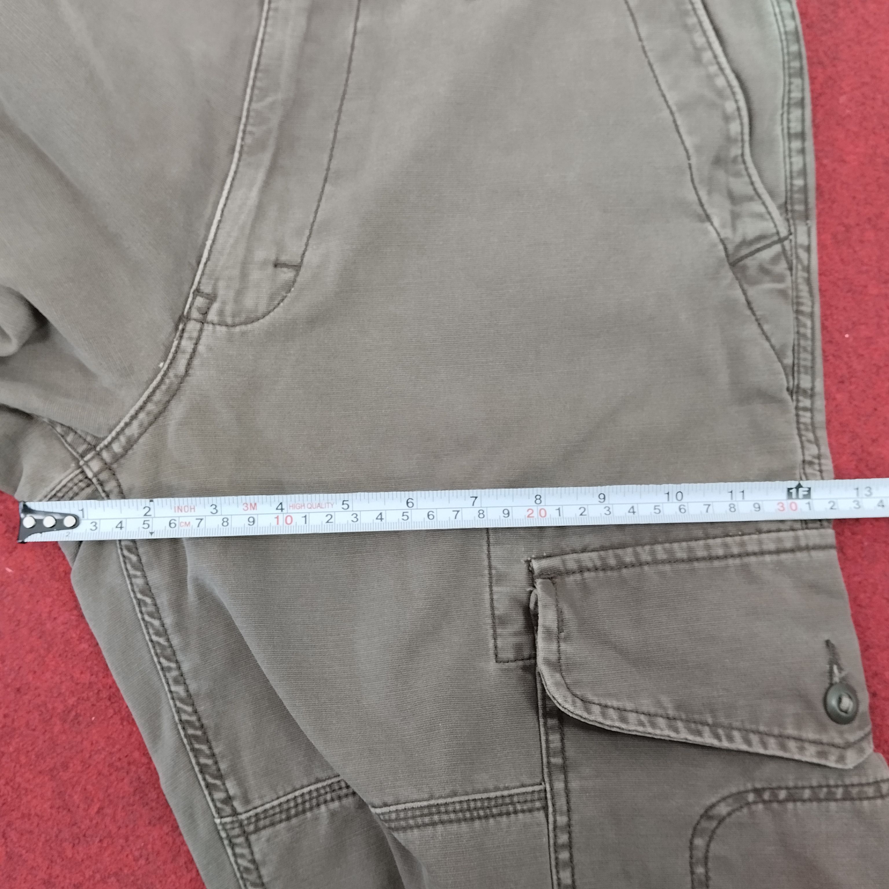 Japanese Brand × Vintage Vintage CARGOS Japanese Brand Streetwear Cargo Style Pants Size US 30 / EU 46 - 20 Thumbnail