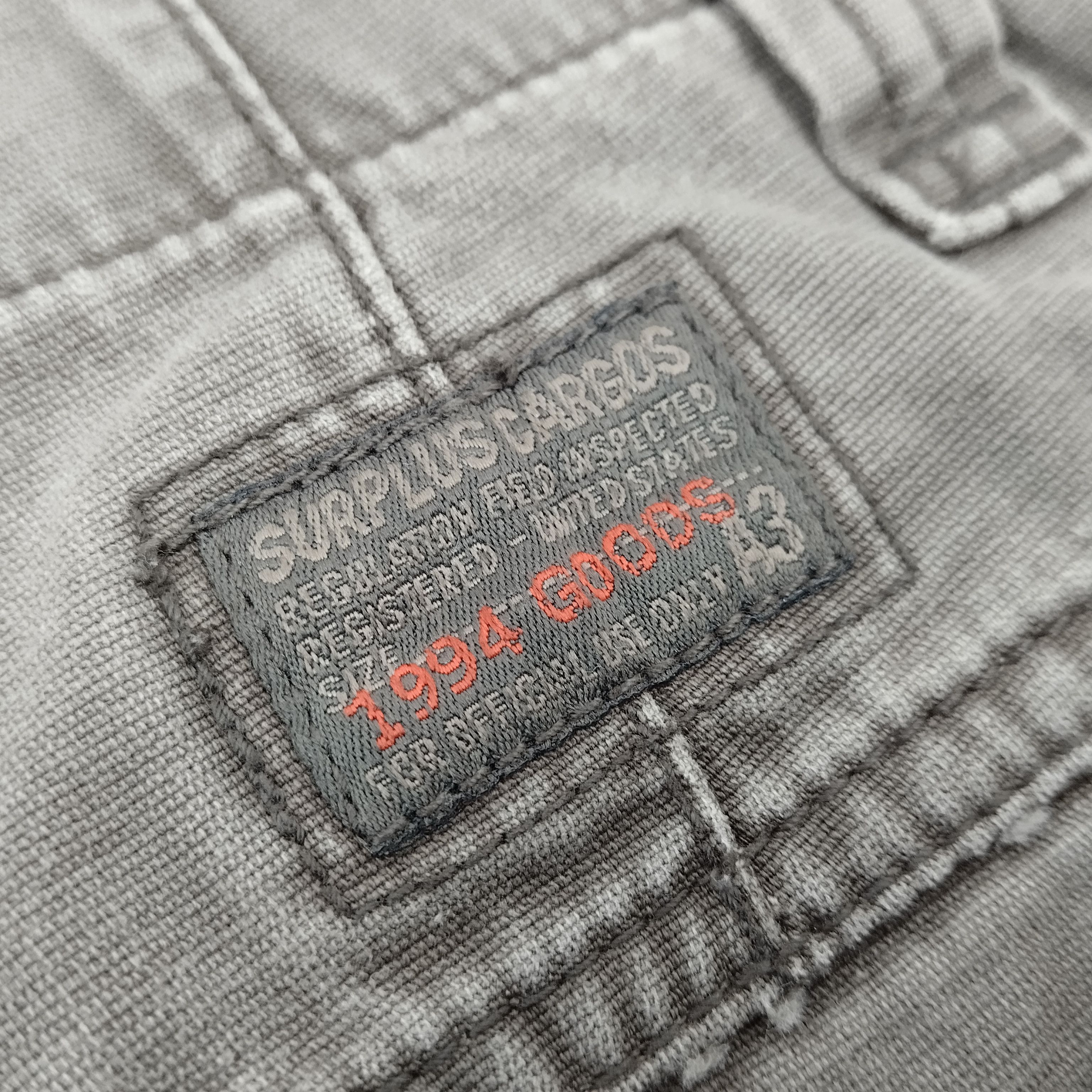Japanese Brand × Vintage Vintage CARGOS Japanese Brand Streetwear Cargo Style Pants Size US 30 / EU 46 - 16 Thumbnail