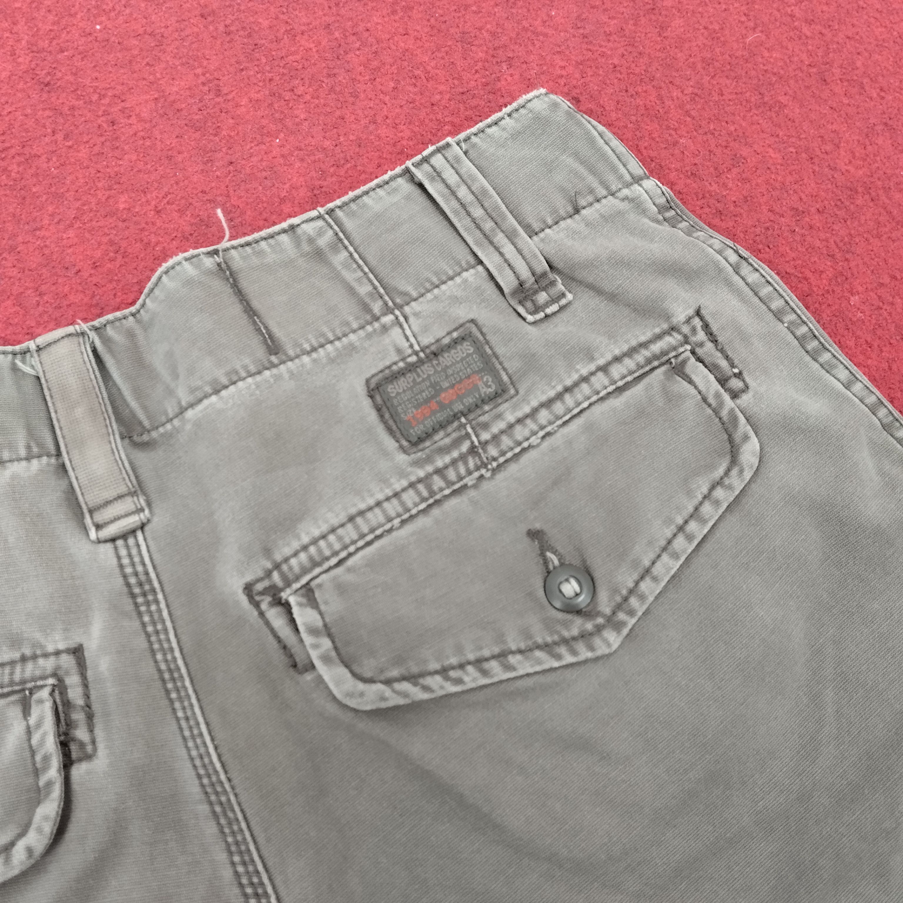 Japanese Brand × Vintage Vintage CARGOS Japanese Brand Streetwear Cargo Style Pants Size US 30 / EU 46 - 15 Thumbnail
