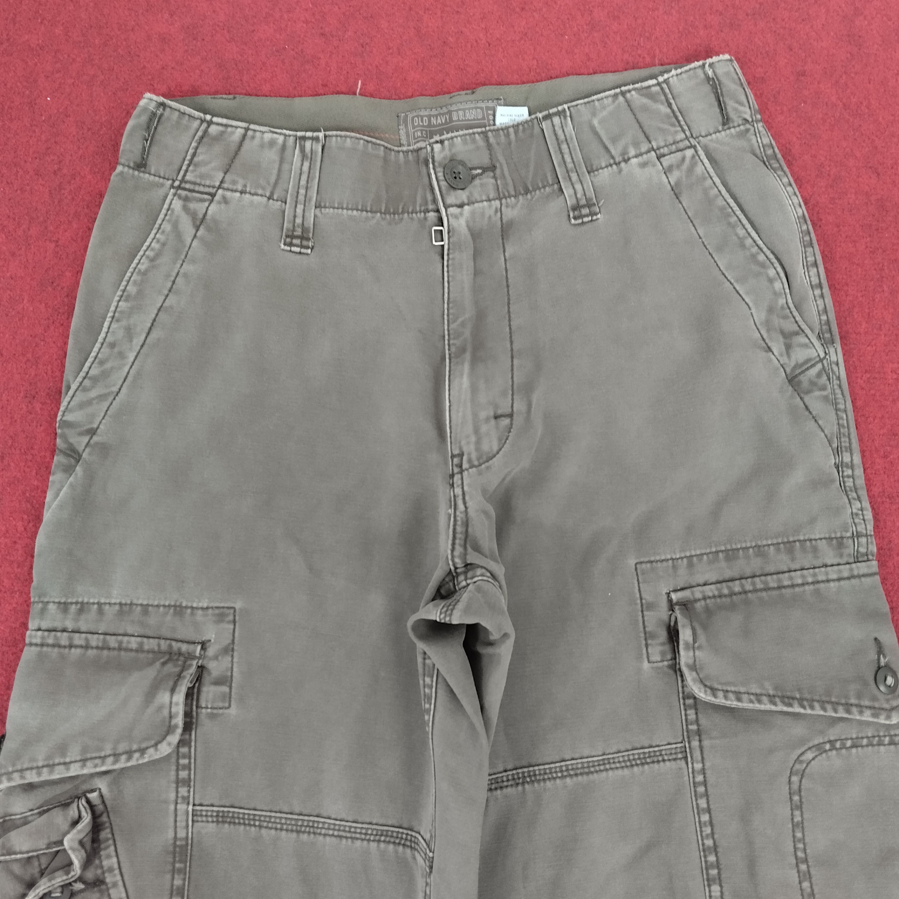 Japanese Brand × Vintage Vintage CARGOS Japanese Brand Streetwear Cargo Style Pants Size US 30 / EU 46 - 2 Thumbnail