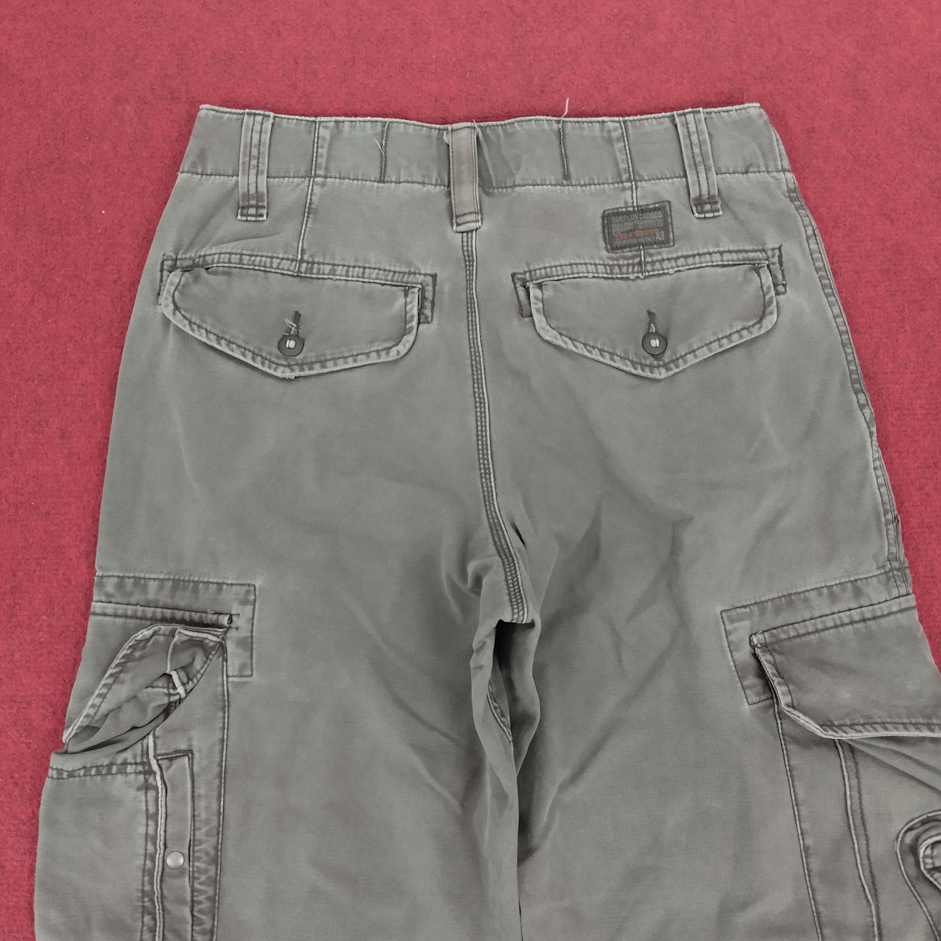 Japanese Brand × Vintage Vintage CARGOS Japanese Brand Streetwear Cargo Style Pants Size US 30 / EU 46 - 5 Thumbnail