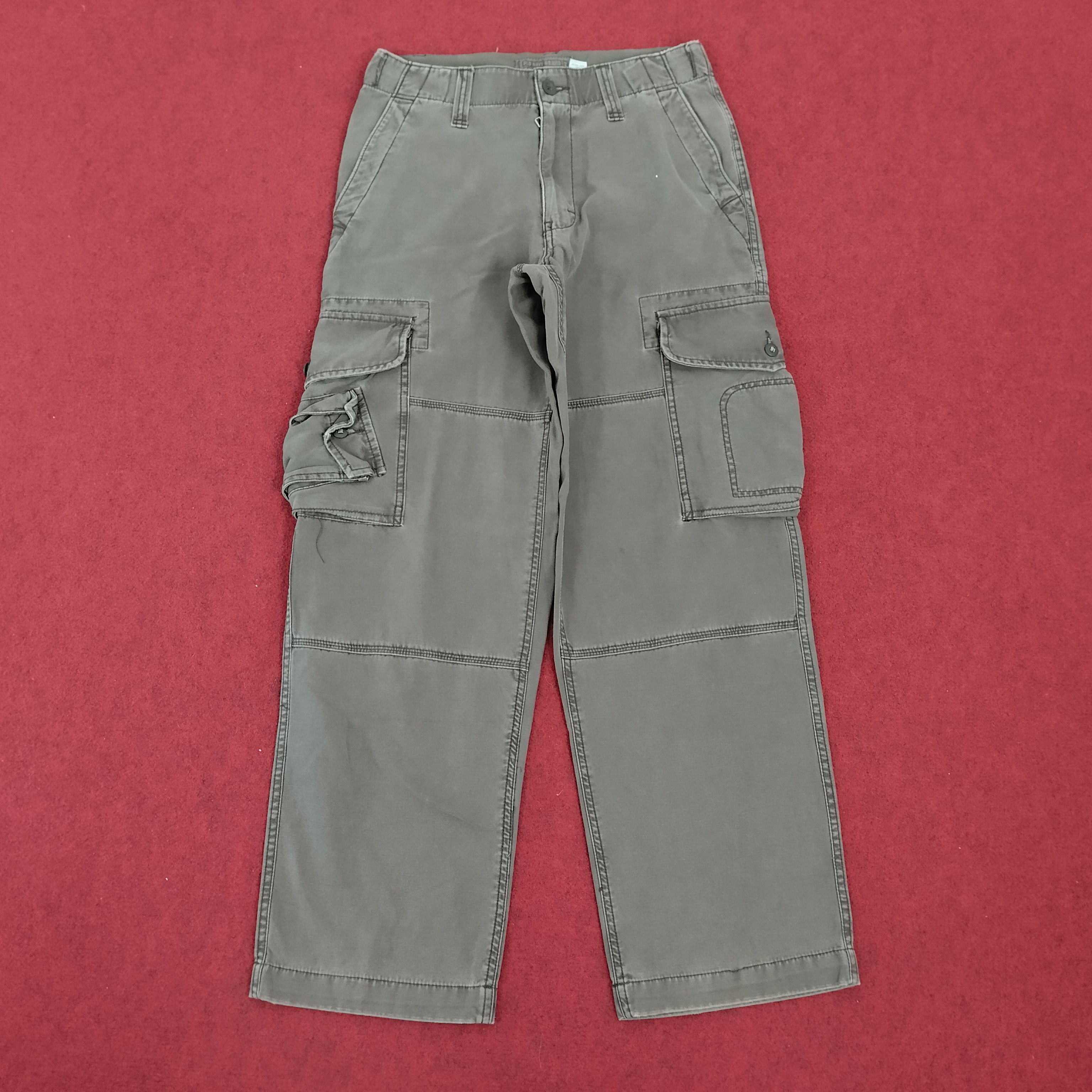 Japanese Brand × Vintage Vintage CARGOS Japanese Brand Streetwear Cargo Style Pants Size US 30 / EU 46 - 1 Thumbnail