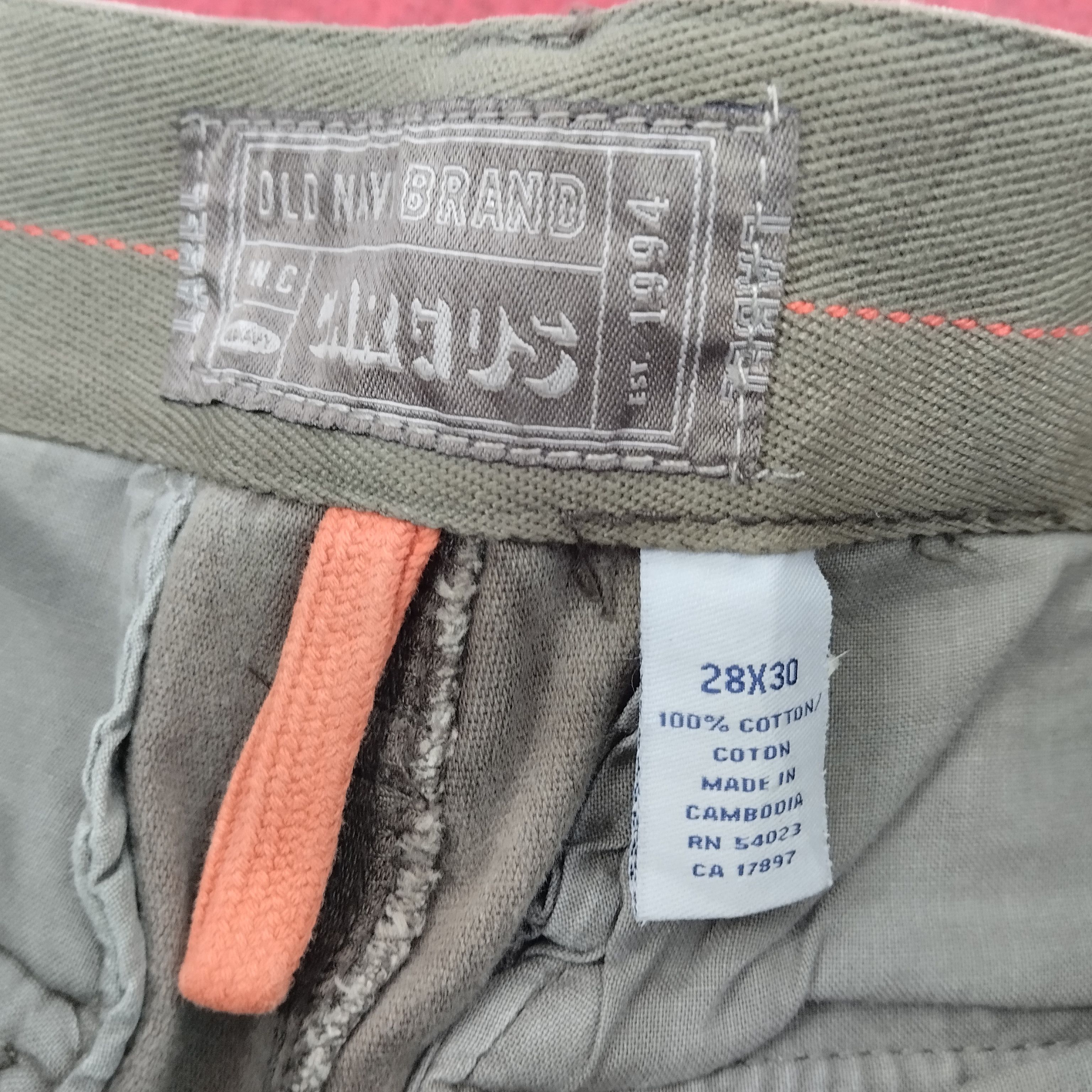 Japanese Brand × Vintage Vintage CARGOS Japanese Brand Streetwear Cargo Style Pants Size US 30 / EU 46 - 9 Thumbnail
