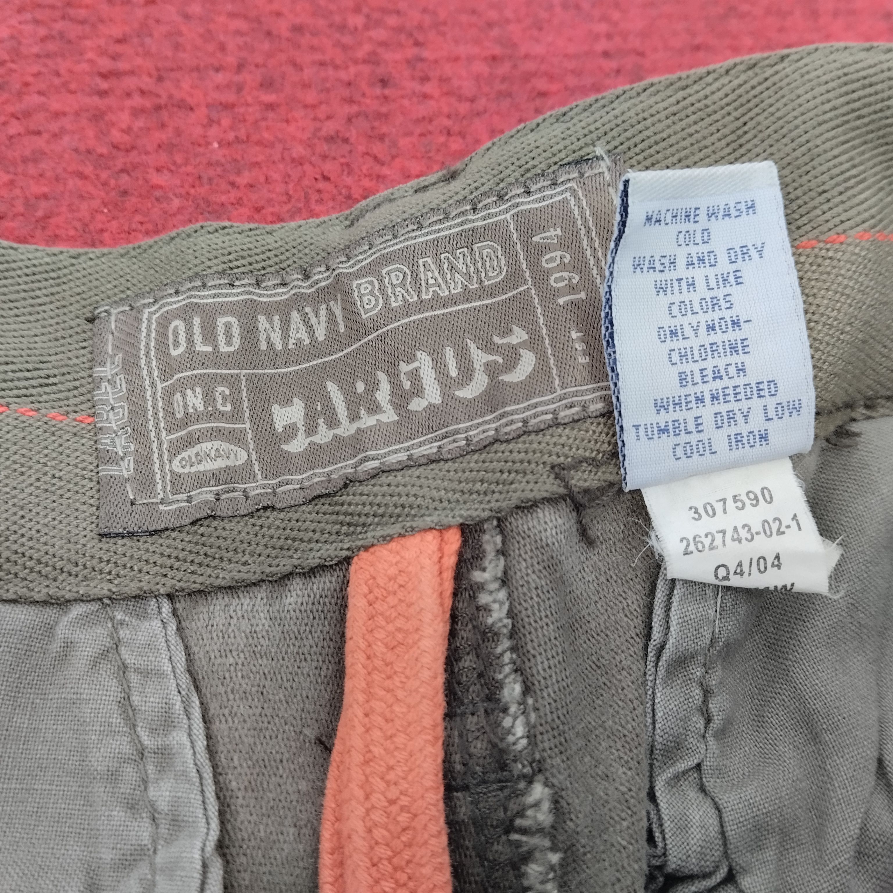 Japanese Brand × Vintage Vintage CARGOS Japanese Brand Streetwear Cargo Style Pants Size US 30 / EU 46 - 10 Thumbnail