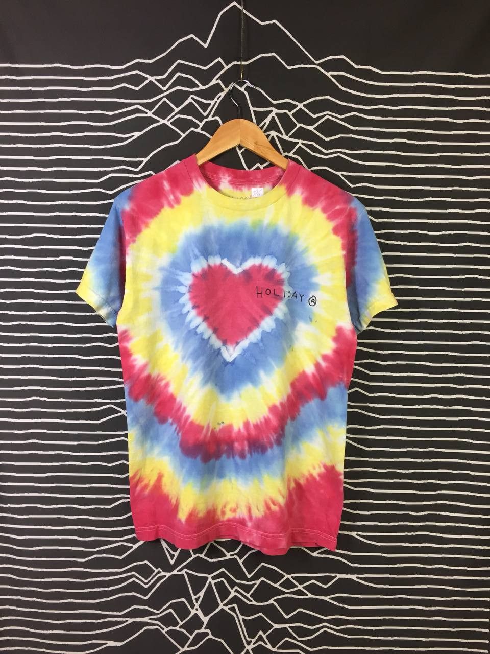Holiday Brand Love Tie Dye Streetwear Tee Size US M / EU 48-50 / 2 - 2 Thumbnail