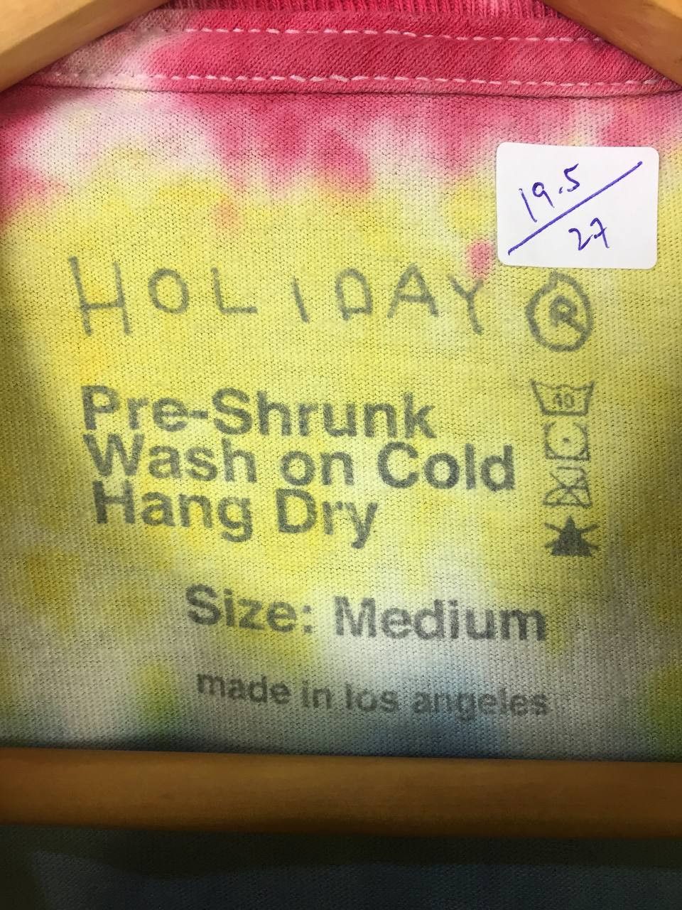 Holiday Brand Love Tie Dye Streetwear Tee Size US M / EU 48-50 / 2 - 6 Thumbnail