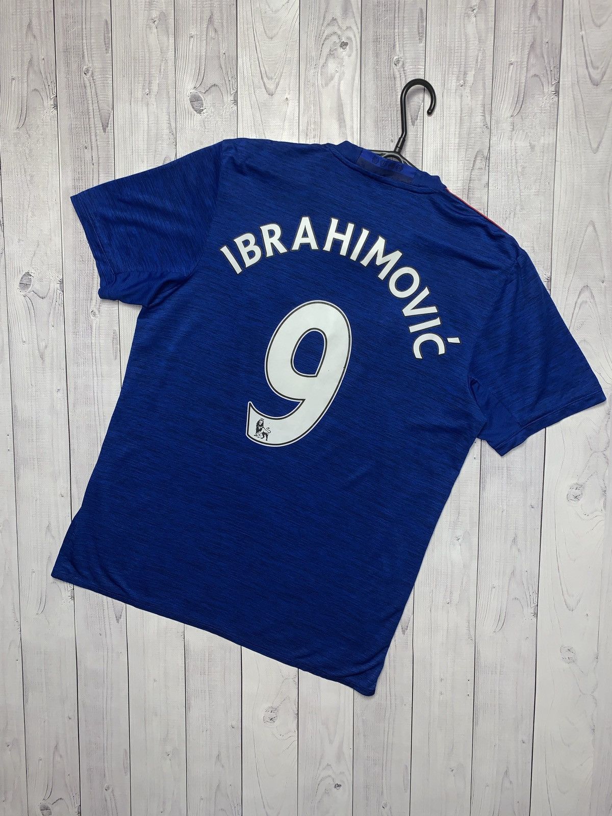 Vintage Manchester United soccer jersey Ibrahimovic adidas
