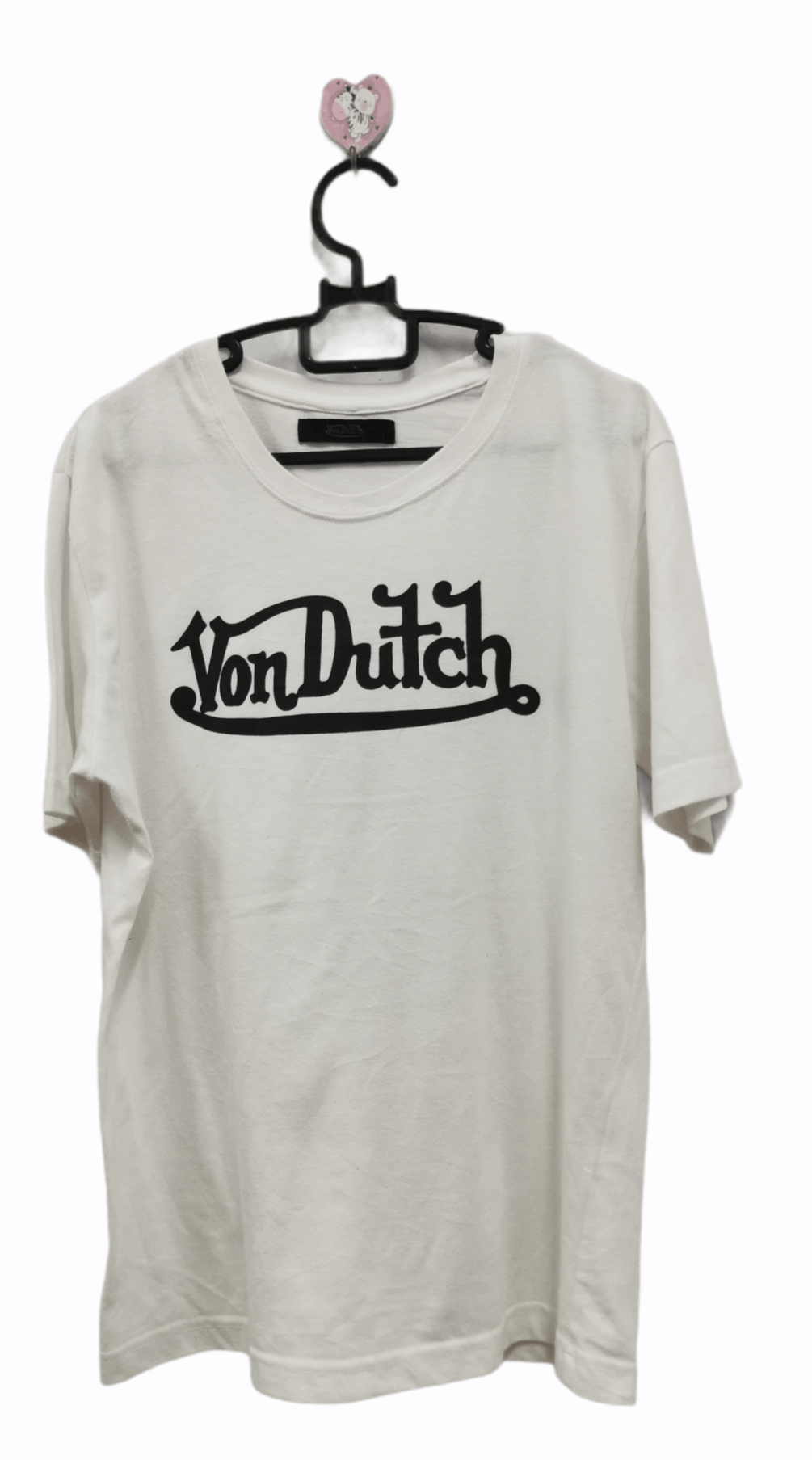 Vintage Free Shipping.!! Vintage Von Dutch T- Shirt Size US L / EU 52-54 / 3 - 2 Thumbnail