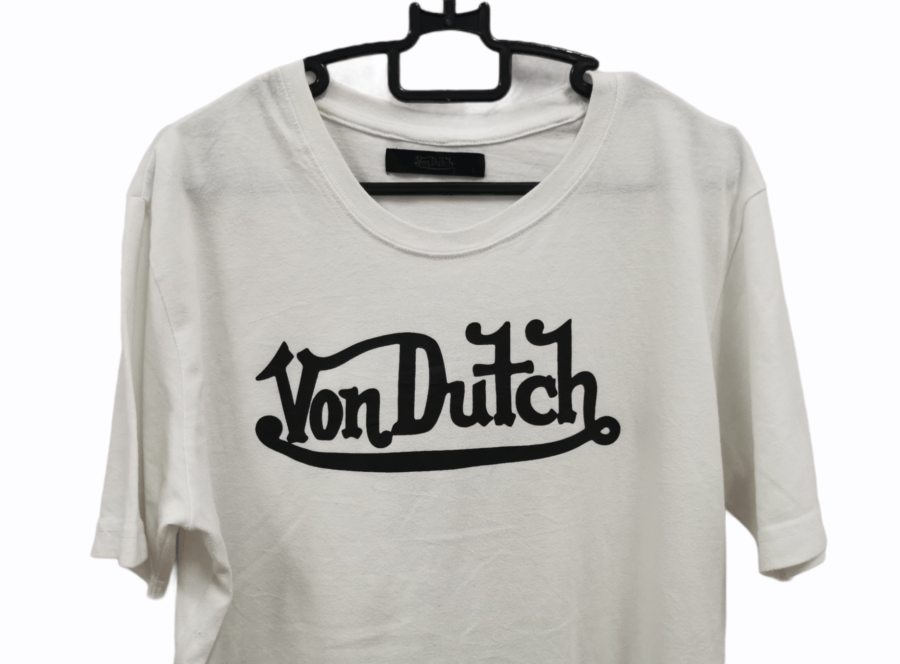 Vintage Free Shipping.!! Vintage Von Dutch T- Shirt Size US L / EU 52-54 / 3 - 6 Thumbnail