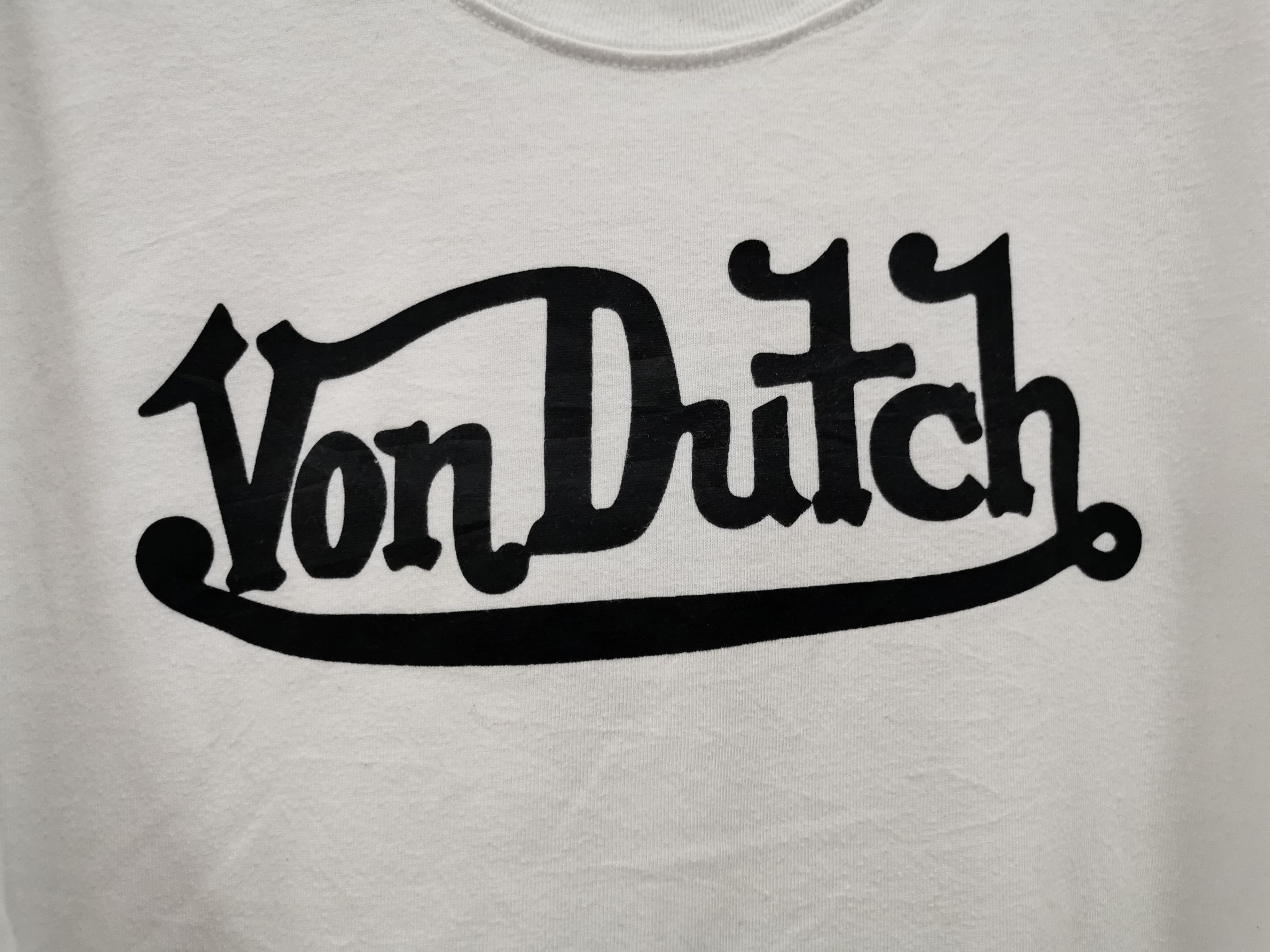 Vintage Free Shipping.!! Vintage Von Dutch T- Shirt Size US L / EU 52-54 / 3 - 3 Thumbnail
