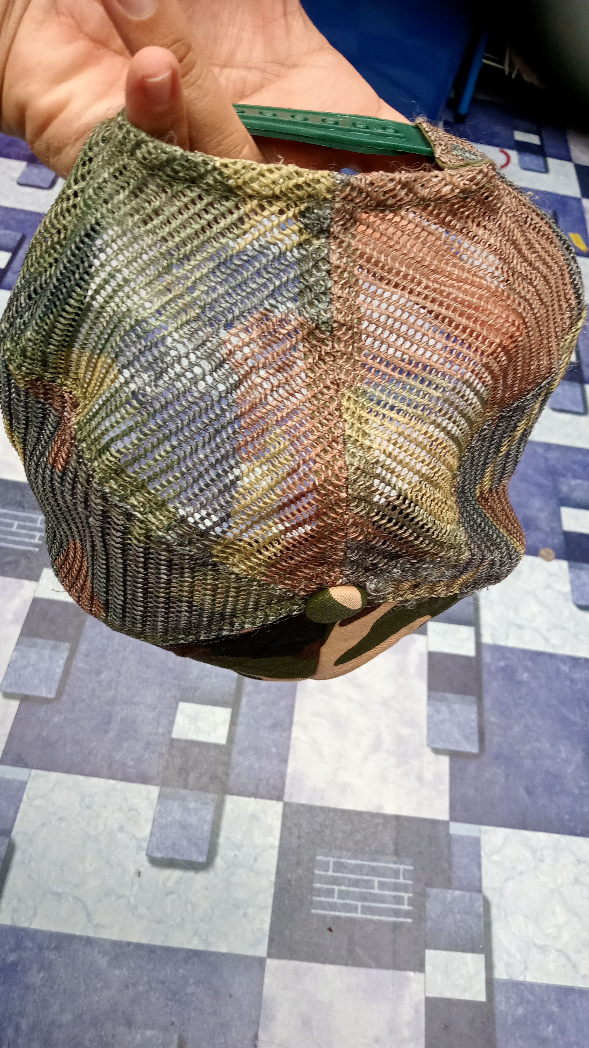 Vintage Vintage Von Dutch Camo Trucker Hat Size ONE SIZE - 7 Thumbnail