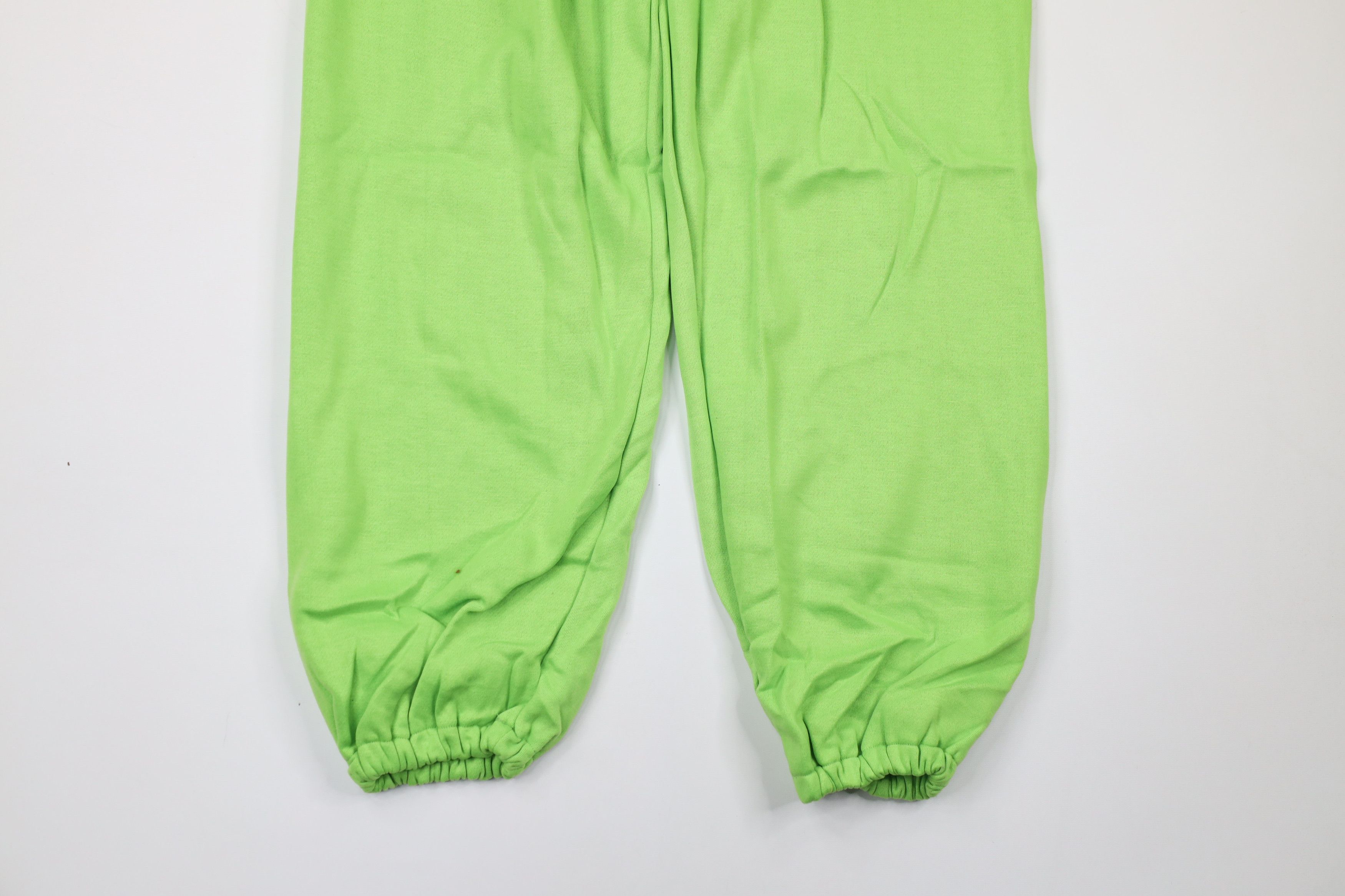 Vintage NOS Vintage 90s Streetwear Sweatpants Joggers Pants Lime Size US 40 / EU 56 - 8 Thumbnail