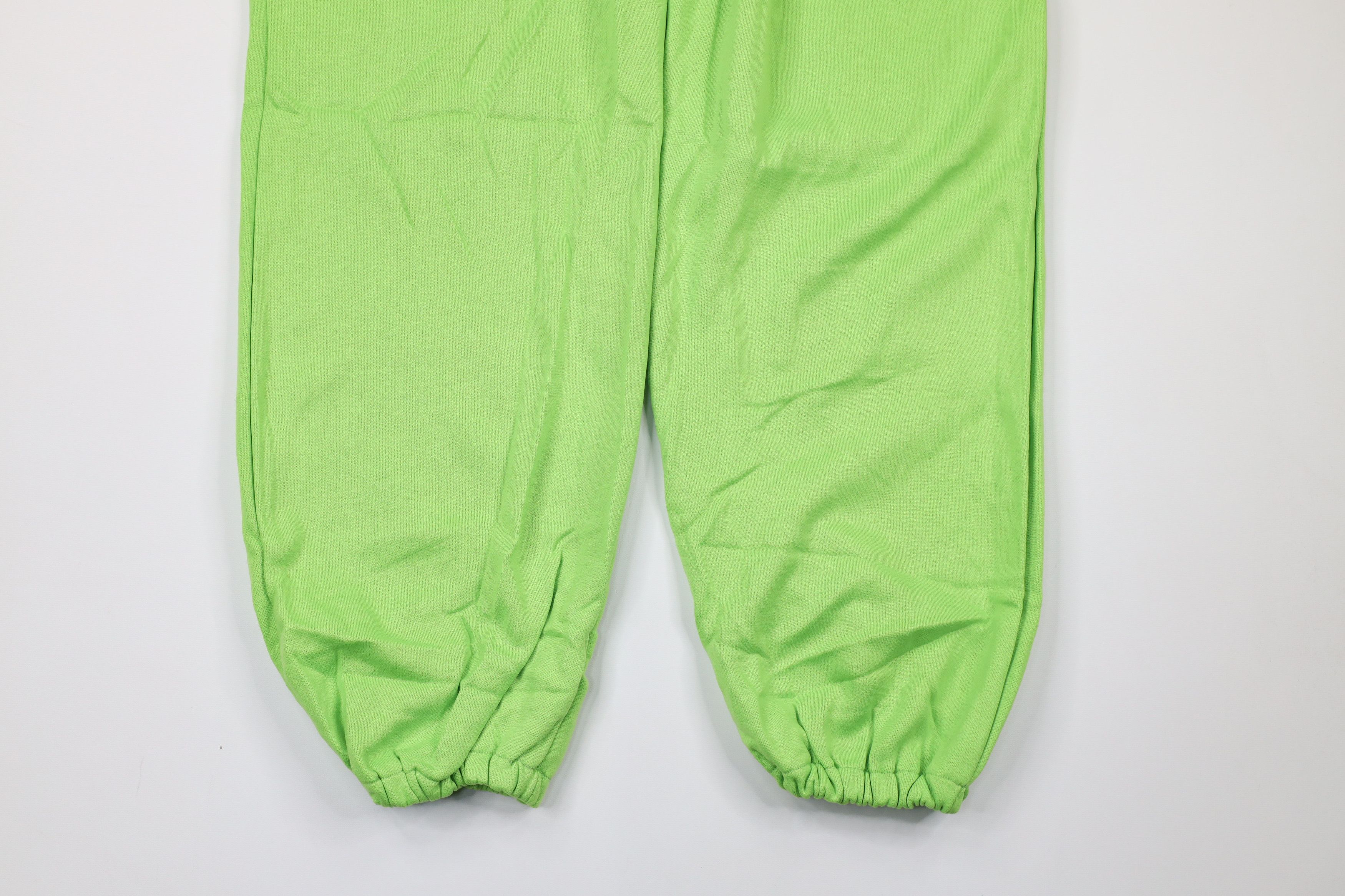 Vintage NOS Vintage 90s Streetwear Sweatpants Joggers Pants Lime Size US 40 / EU 56 - 3 Thumbnail
