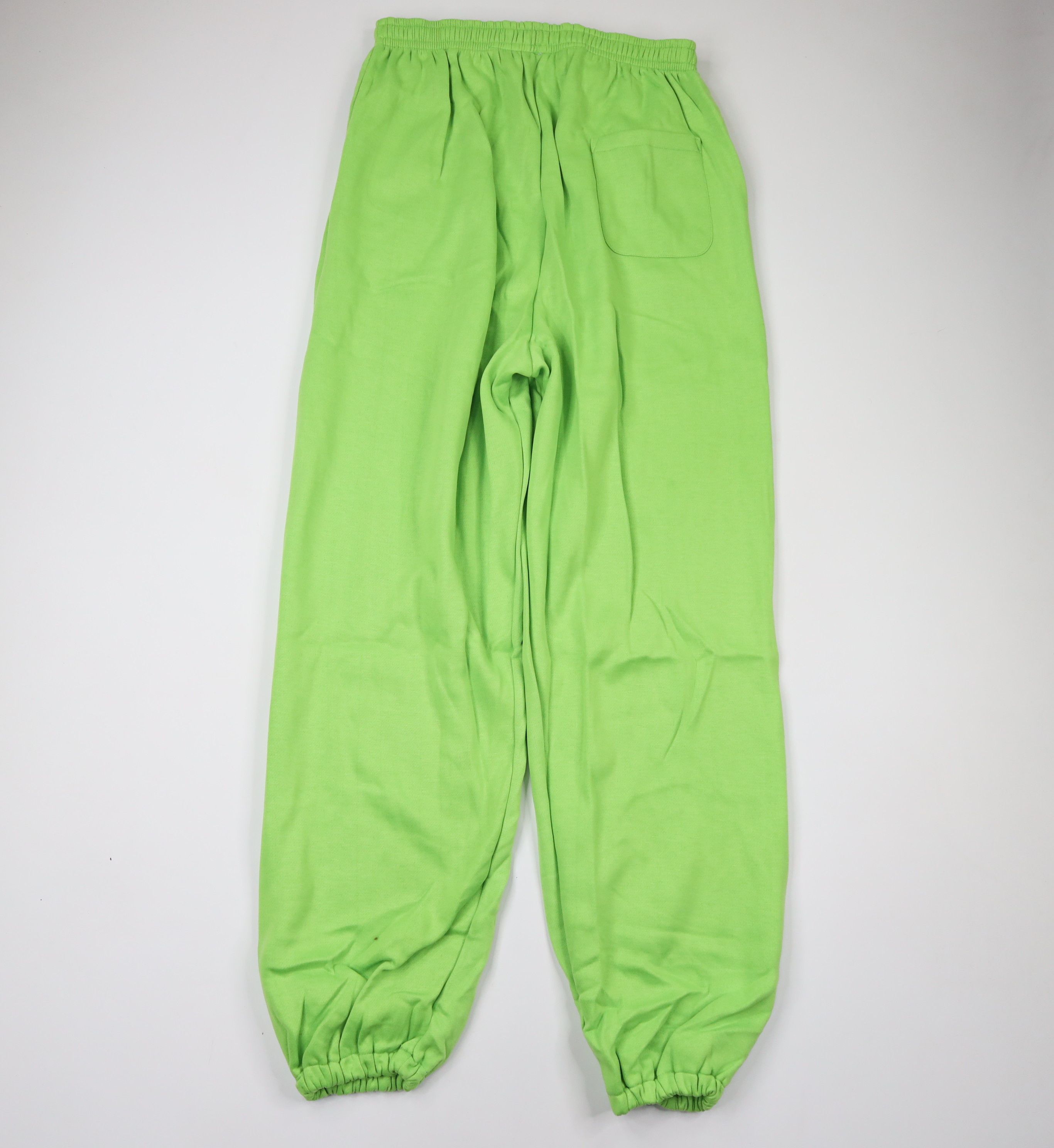 Vintage NOS Vintage 90s Streetwear Sweatpants Joggers Pants Lime Size US 40 / EU 56 - 6 Thumbnail