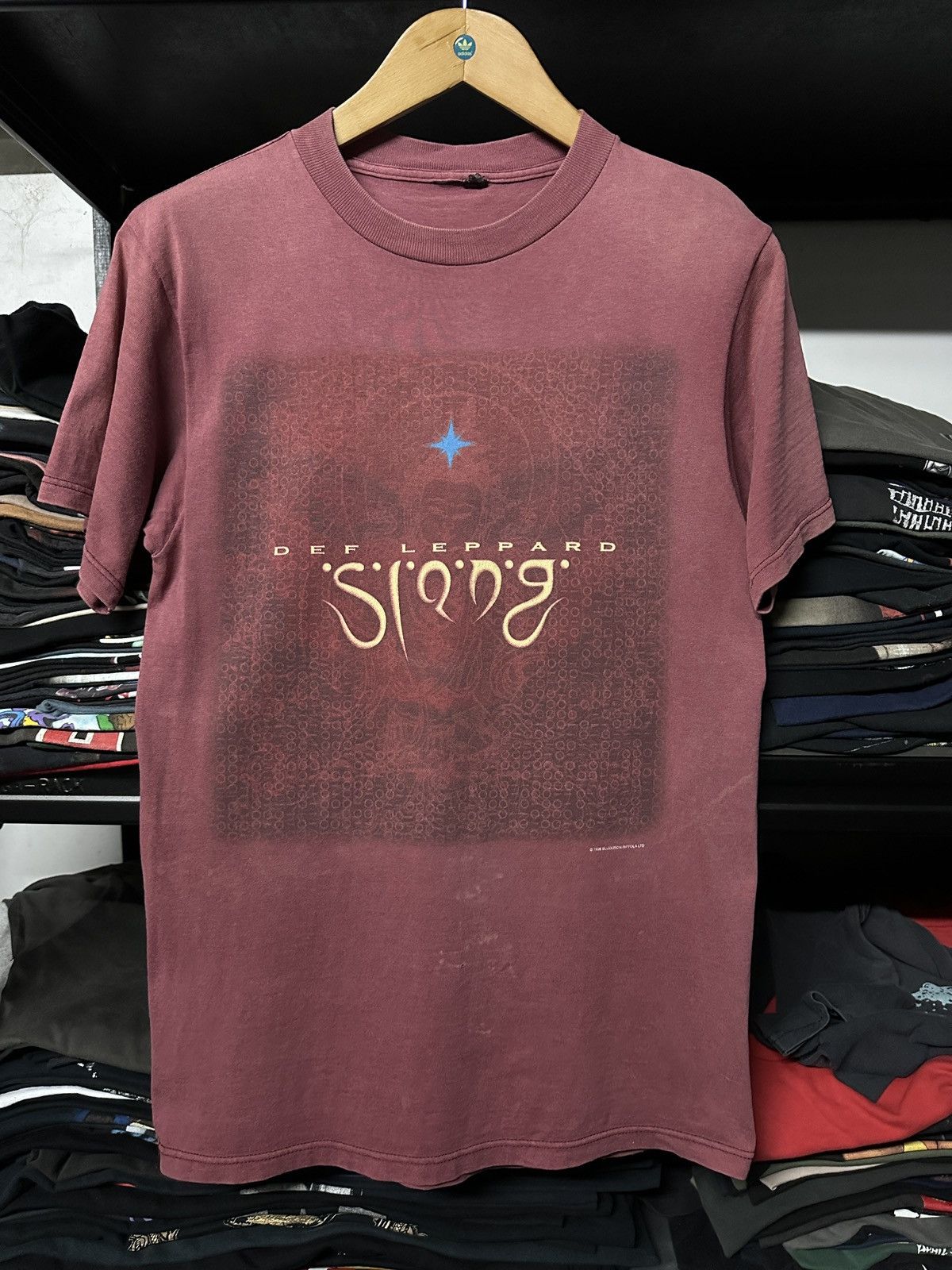 Vintage 90s Def Leppard Tour Faded Tee