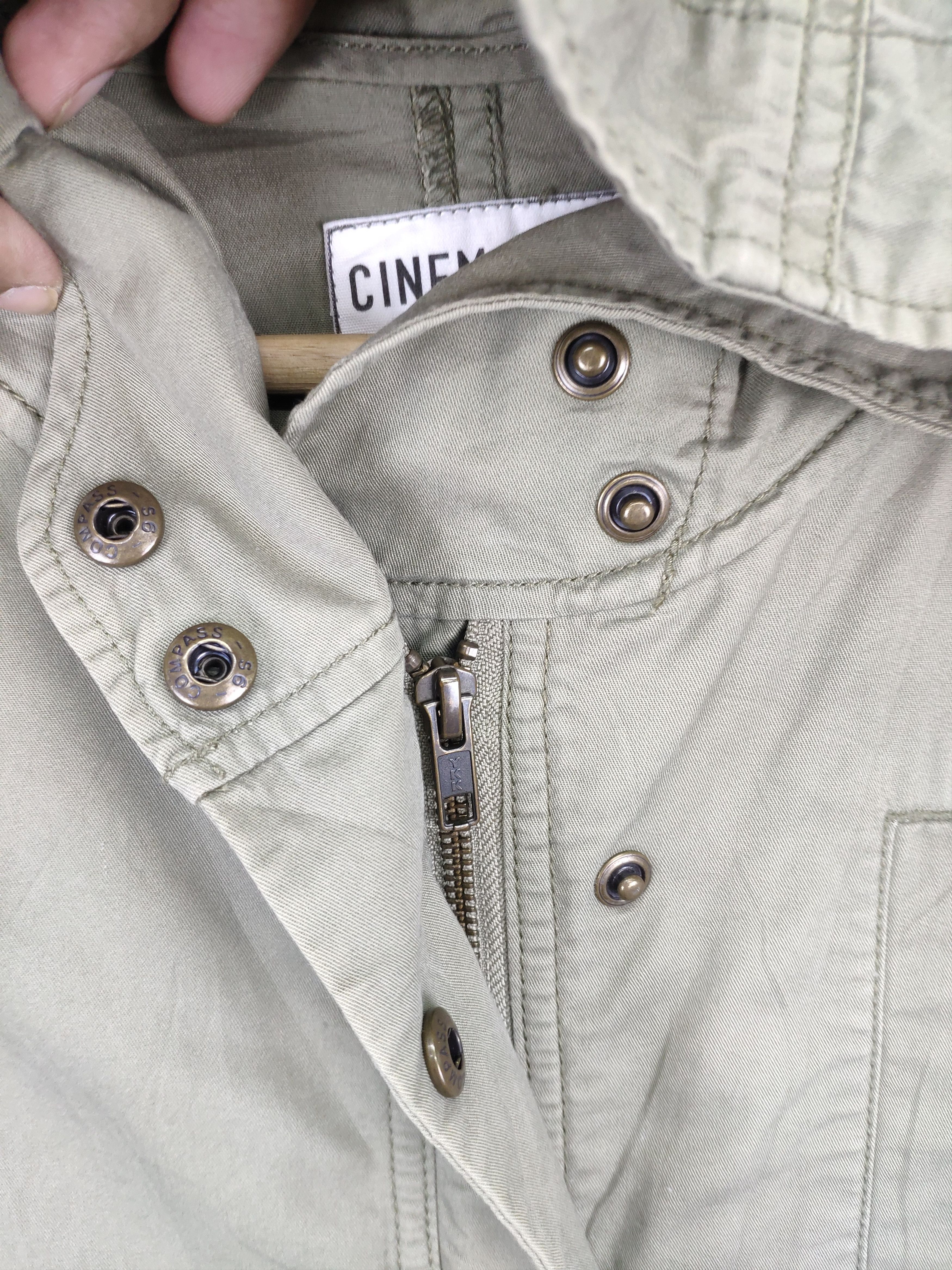 Japanese Brand × Vintage Vintage Jacket Hoodie by Cinema Club Size M / US 6-8 / IT 42-44 - 11 Thumbnail