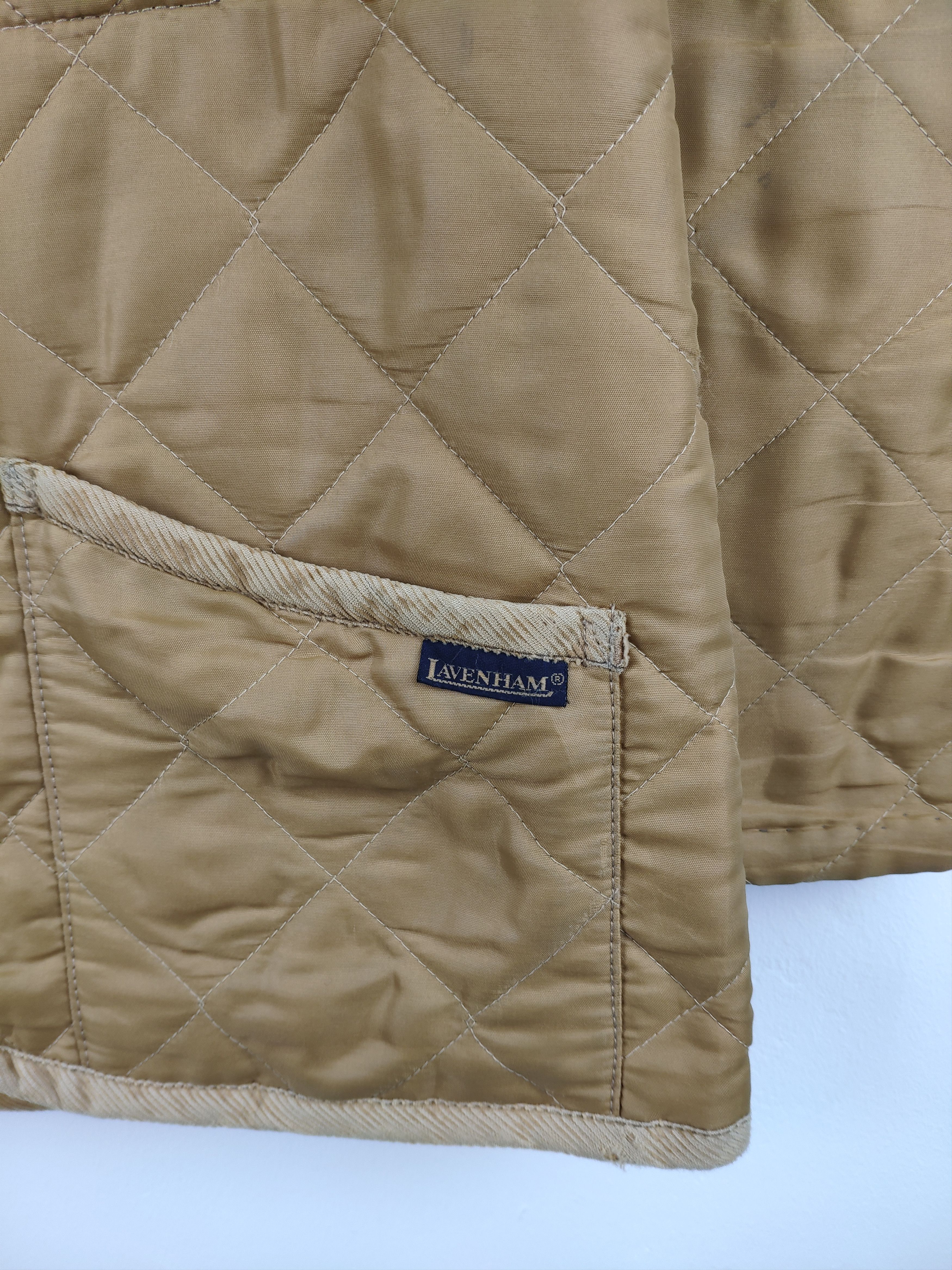 Designer × Lavenham × Vintage Steal 💥 Vintage Lavenham Quilted Hoodie Jacket Size US XS / EU 42 / 0 - 4 Thumbnail