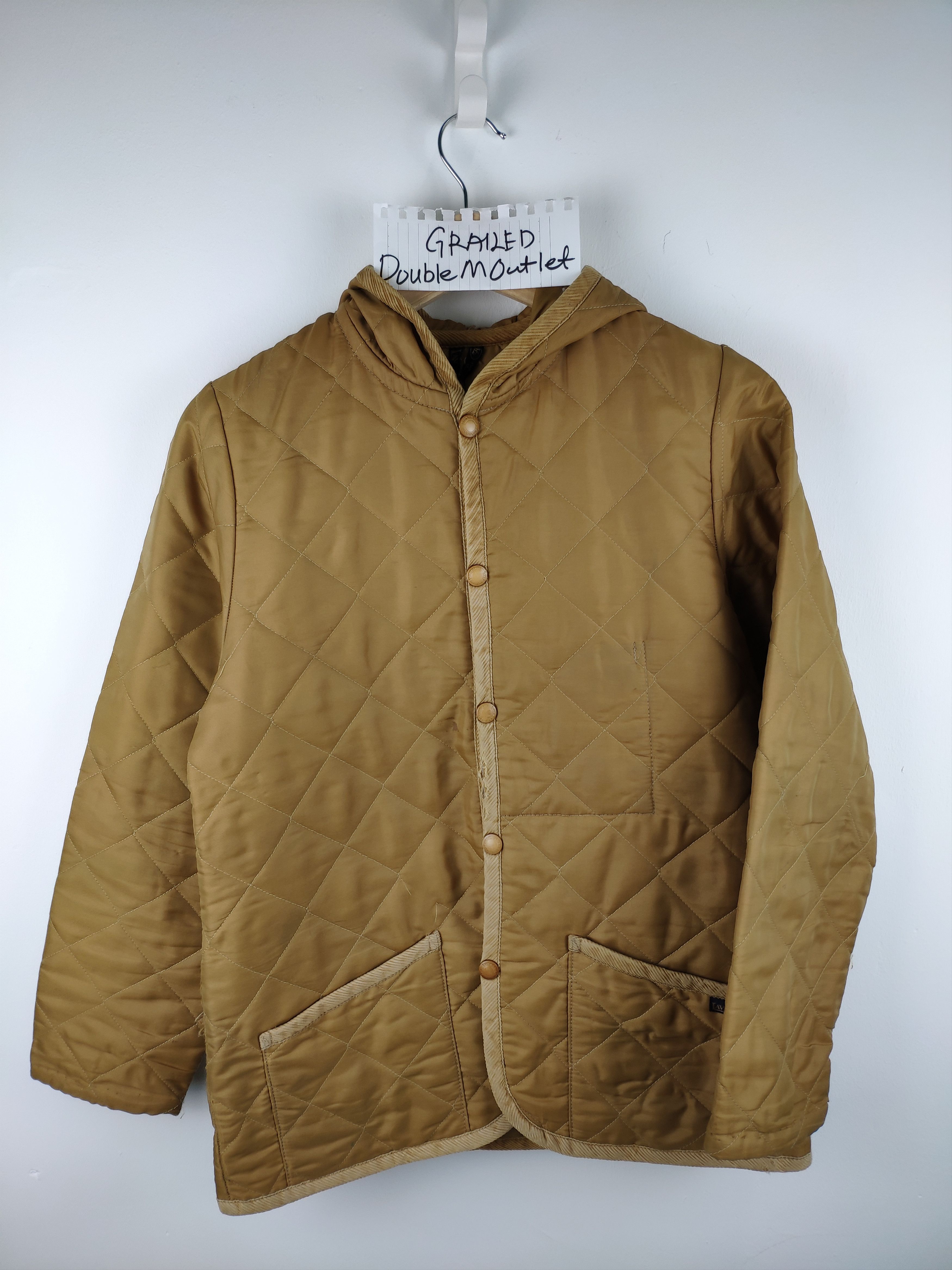 Designer × Lavenham × Vintage Steal 💥 Vintage Lavenham Quilted Hoodie Jacket Size US XS / EU 42 / 0 - 3 Thumbnail