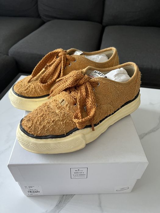 Miharayasuhiro Maison Mihara Yasuhiro Brown Brushed Suede Sneakers