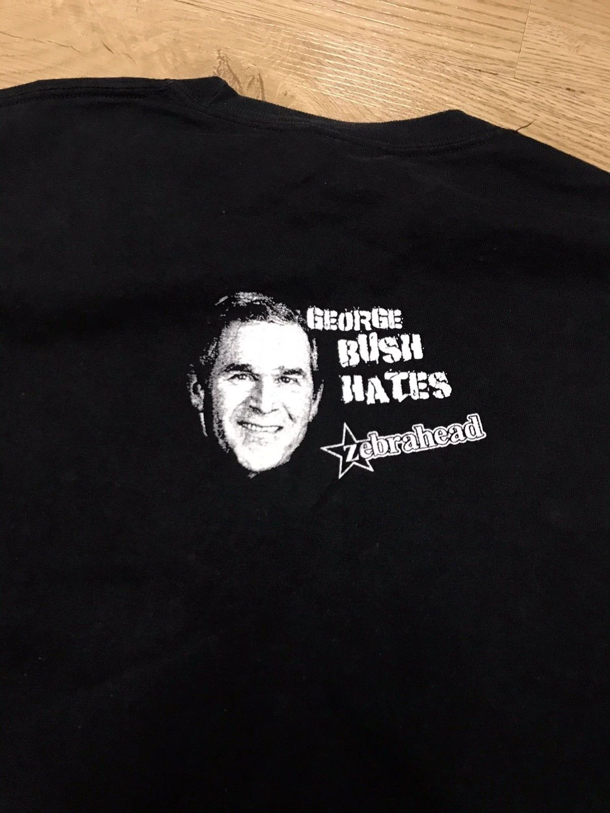 Band Tees ZEBRAHEAD Punk Band Tees / George Bush Hates Size US M / EU 48-50 / 2 - 2 Thumbnail
