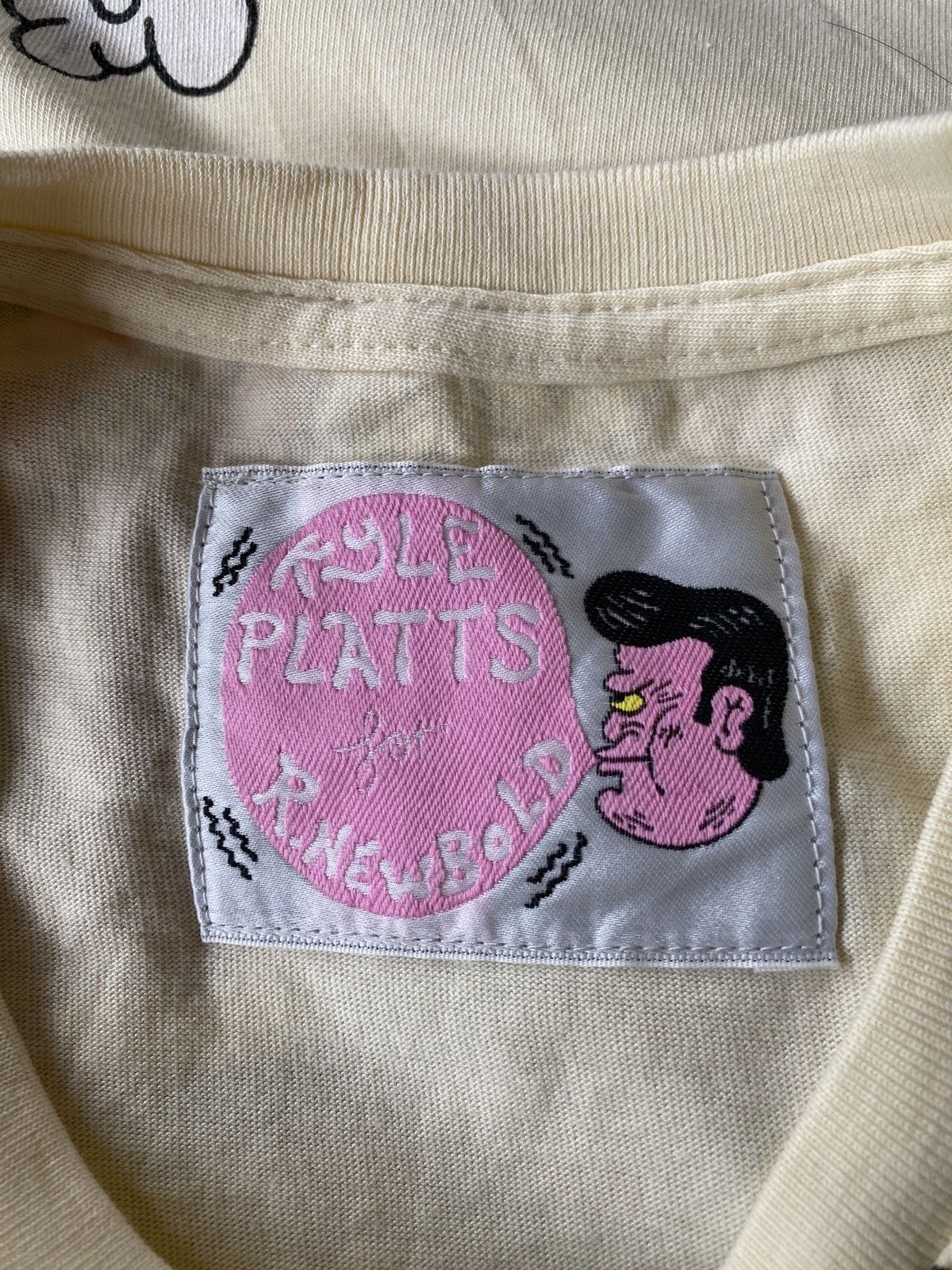 R.Newbold KYLE PLATTS X R.NEWBOLD T SHIRT Size US XL / EU 56 / 4 - 8 Thumbnail