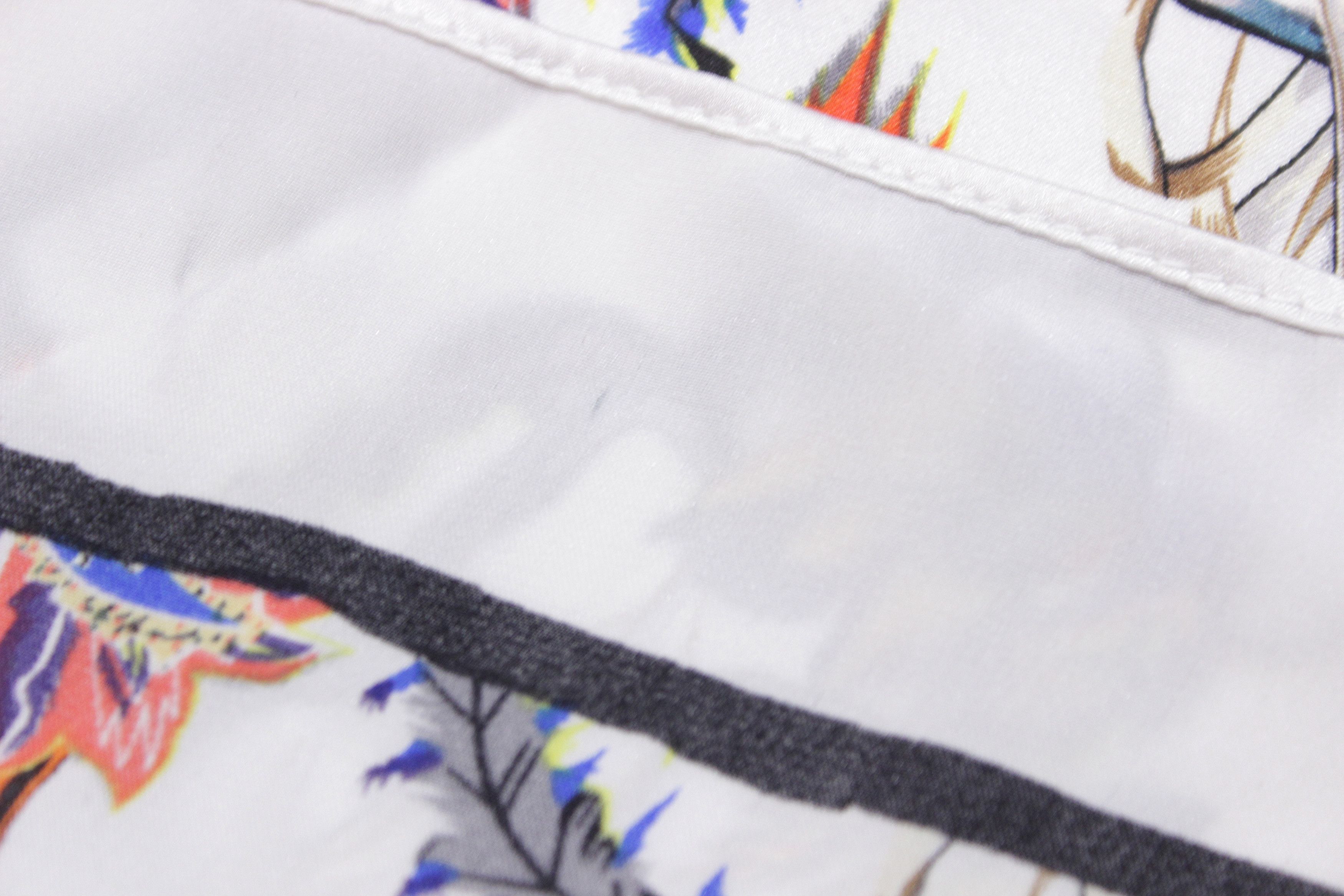 Balenciaga Birds Printed Silk Scarf Size ONE SIZE - 5 Thumbnail