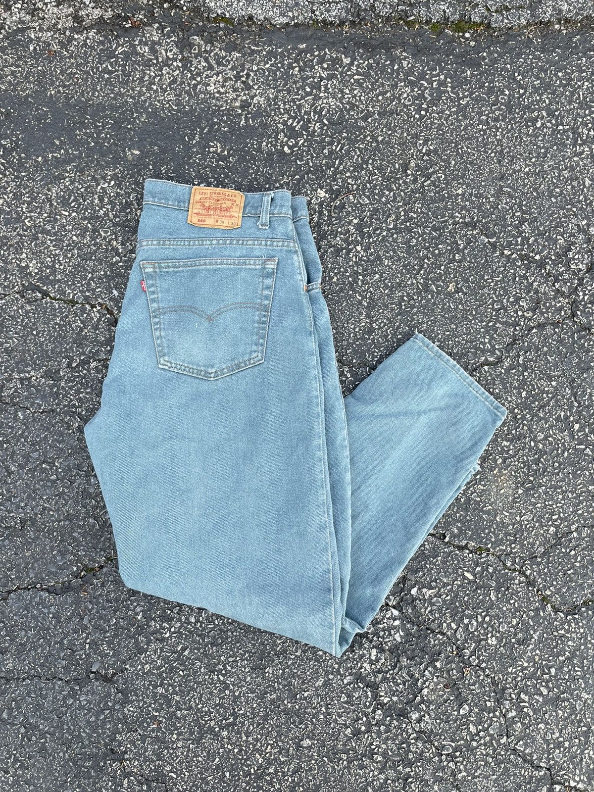 Vintage Green Levi’s 2024 560 Jeans