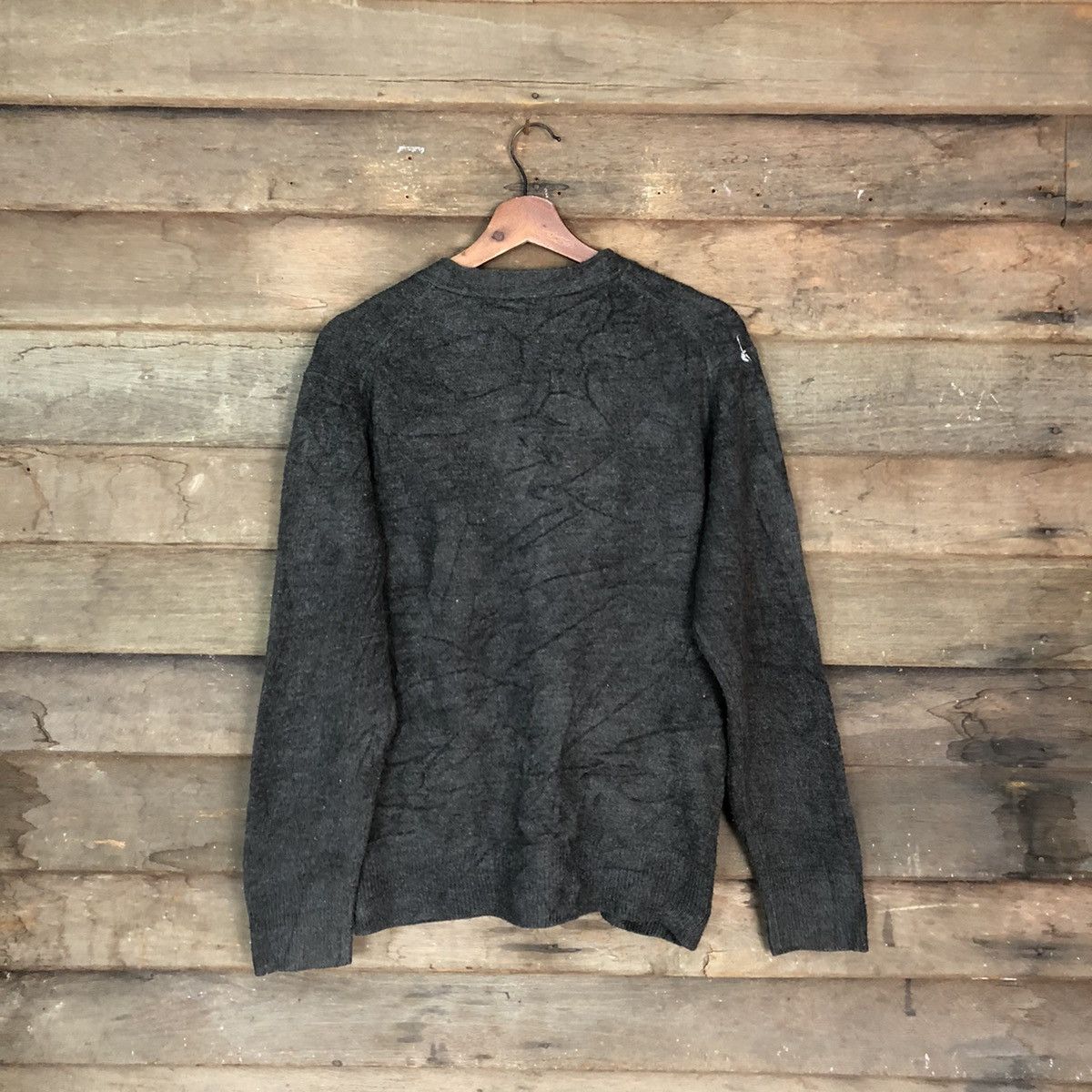 Japanese Brand Gu Black Cardigan knitwear vintage #H033 Size US L / EU 52-54 / 3 - 9 Thumbnail