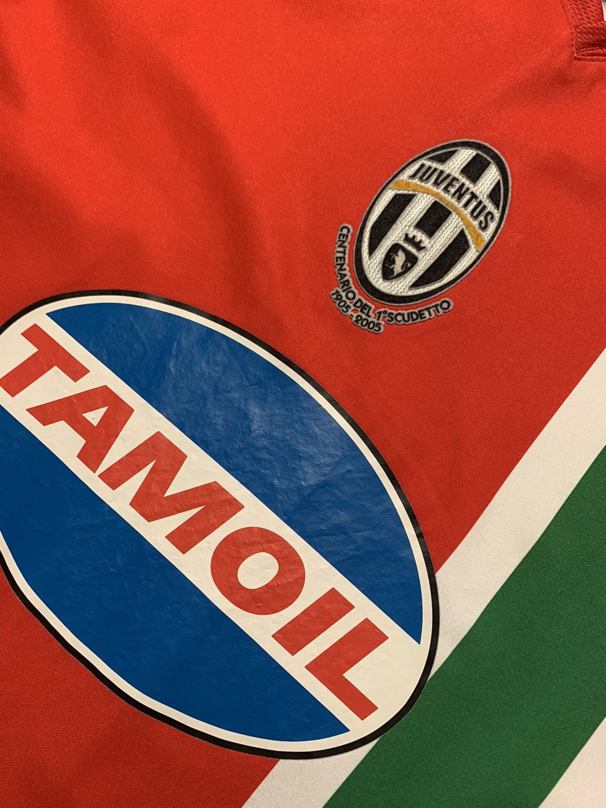 Nike × Vintage Vintage Juventus soccer jersey Red away 100 years rare M Size US M / EU 48-50 / 2 - 4 Thumbnail