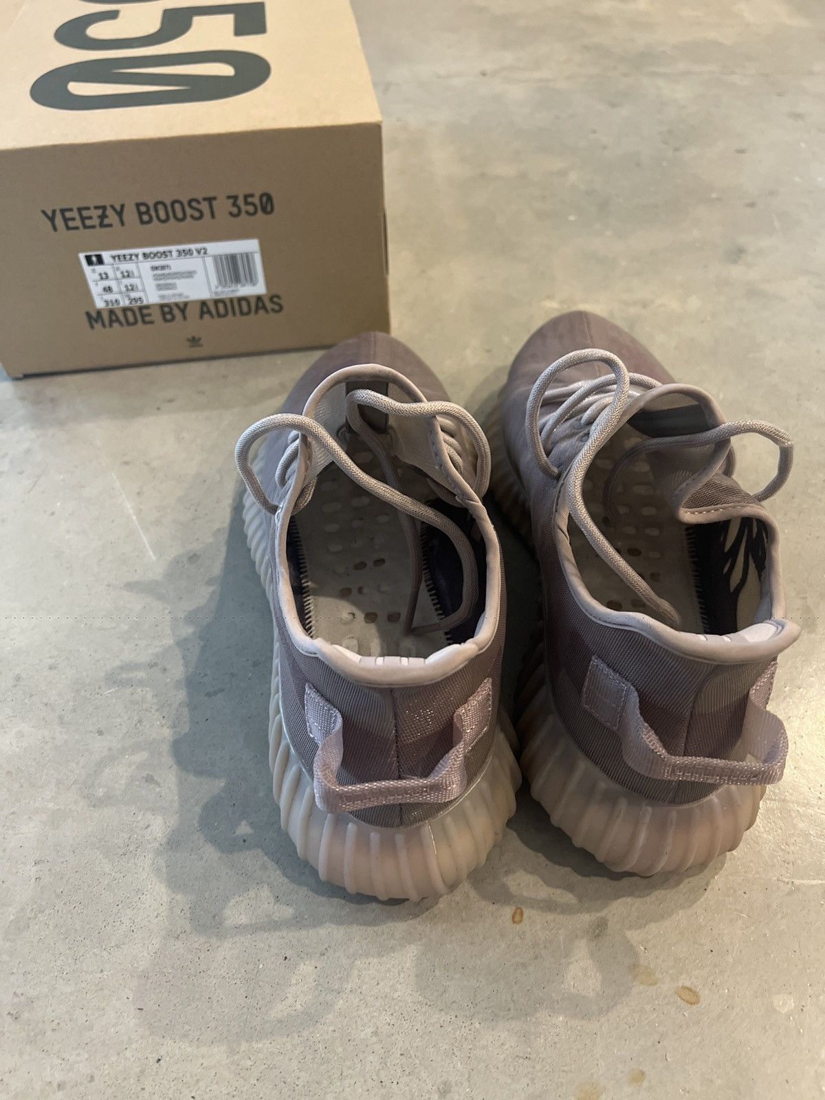 Adidas × Kanye West Yeezy Boost 350 V2 Monomist Size US 13 / EU 46 - 6 Thumbnail