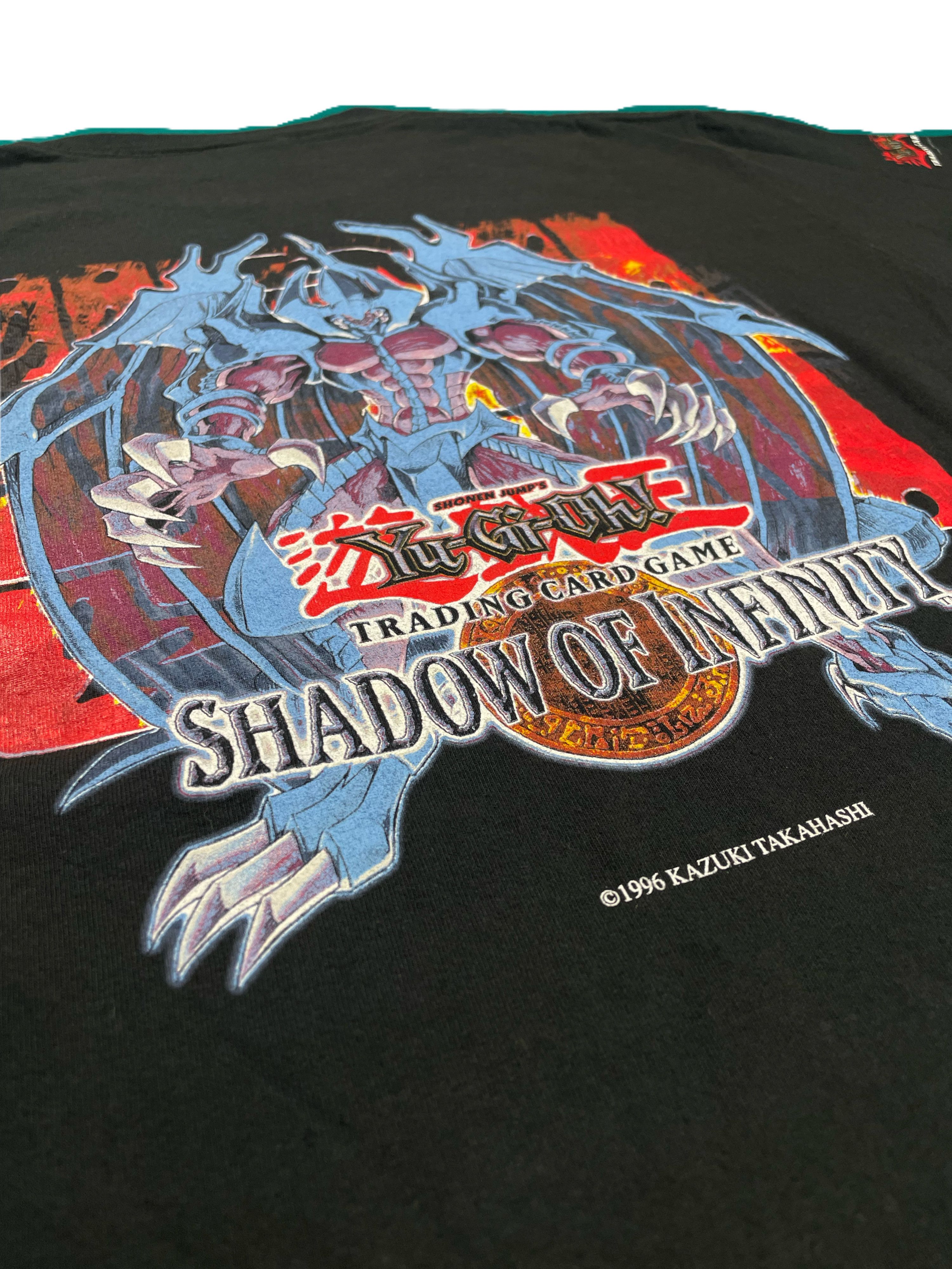 Vintage Vintage 1996 Yu-Gi-Oh! Shadow of Infinity Graphic Tee Size US M / EU 48-50 / 2 - 3 Thumbnail