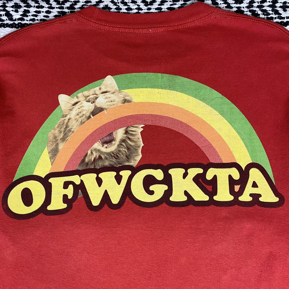 Golf Wang Odd Future Hot Item Ofwgkta Rainbow Cat Shirt Grailed