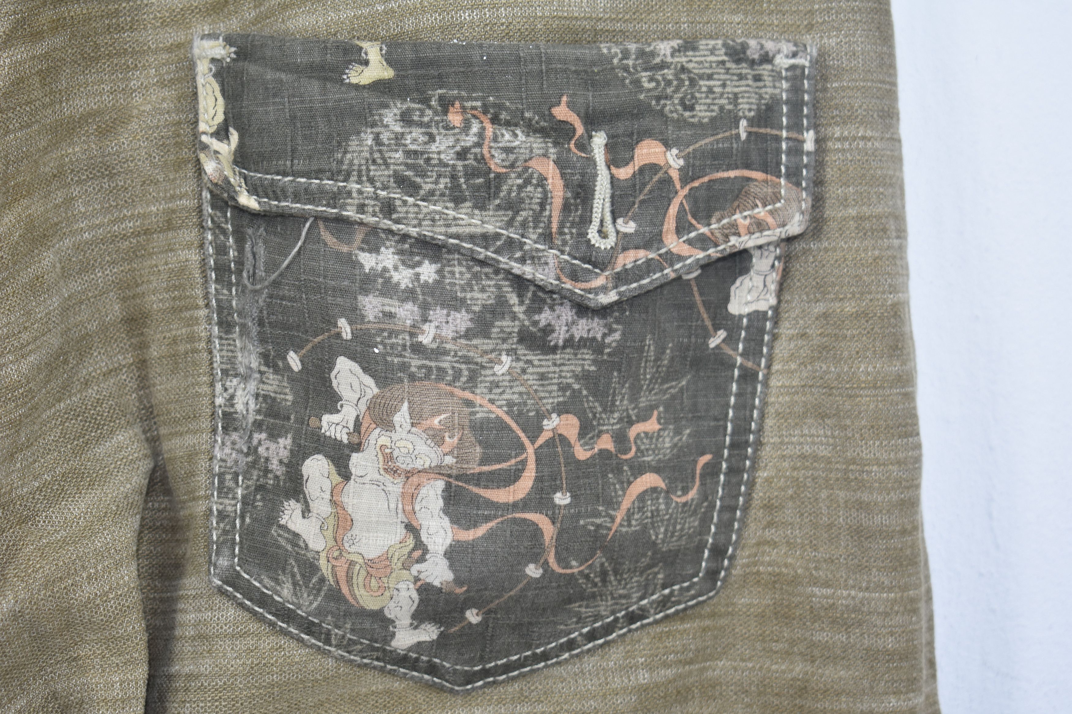 Japanese Brand RARE! Japanese Devil Jeans W35X30 Size US 35 - 8 Thumbnail