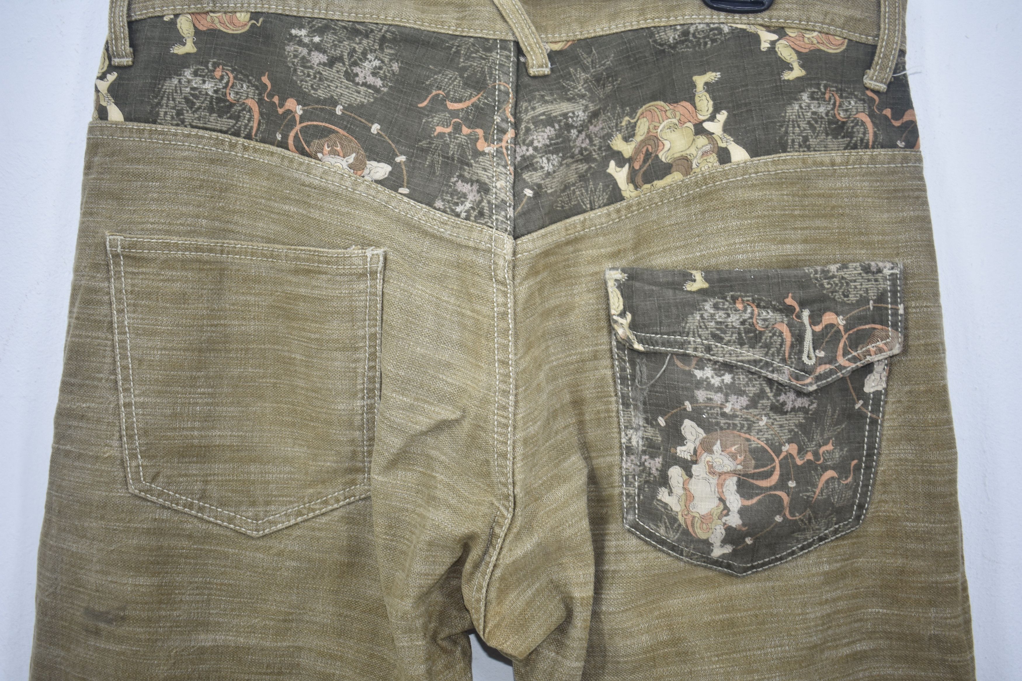 Japanese Brand RARE! Japanese Devil Jeans W35X30 Size US 35 - 7 Thumbnail