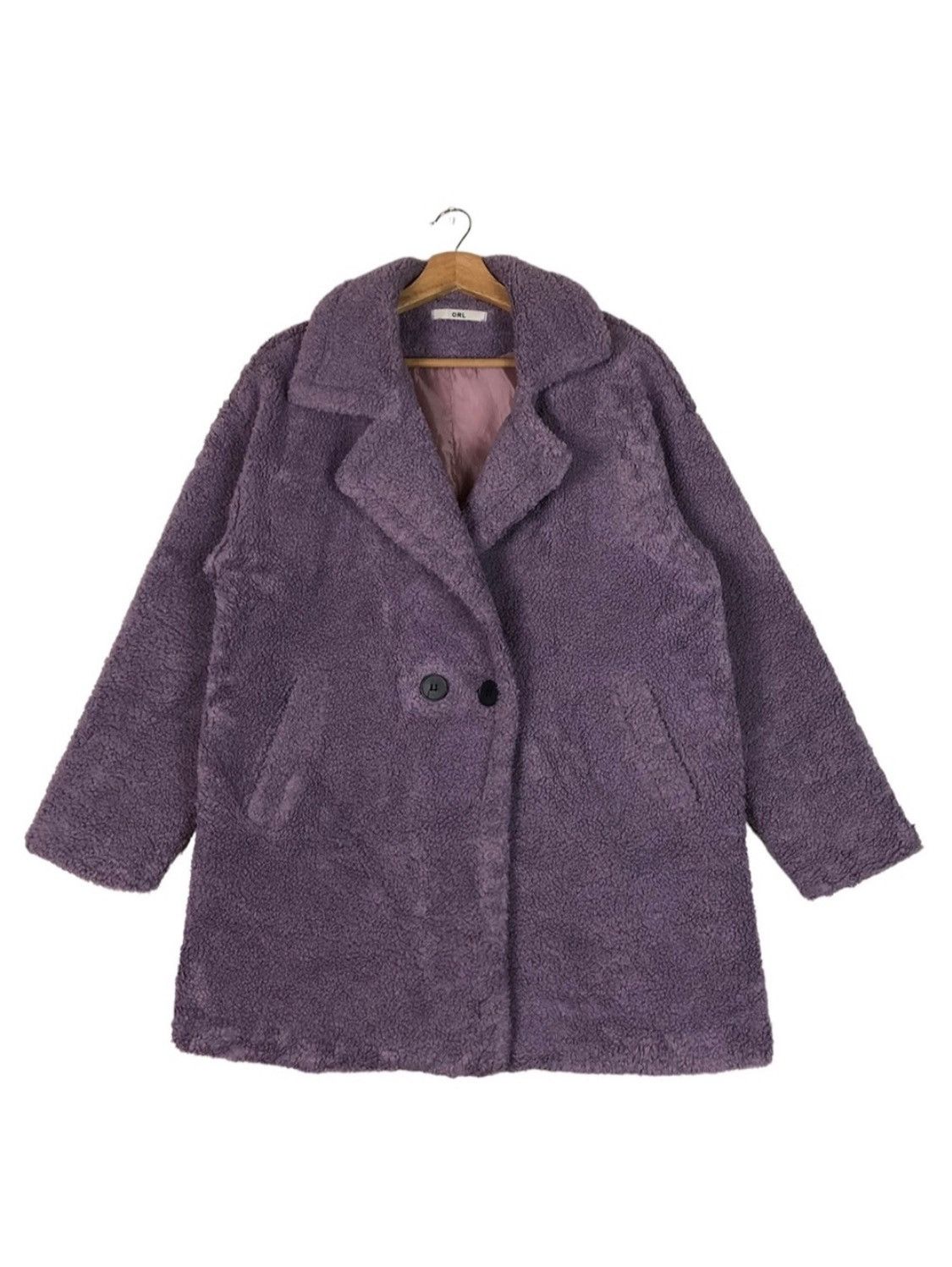 image of Avant Garde x Beauty Beast Japanese Deep Pile Fleece Fluffy Women Style Coat in Purple