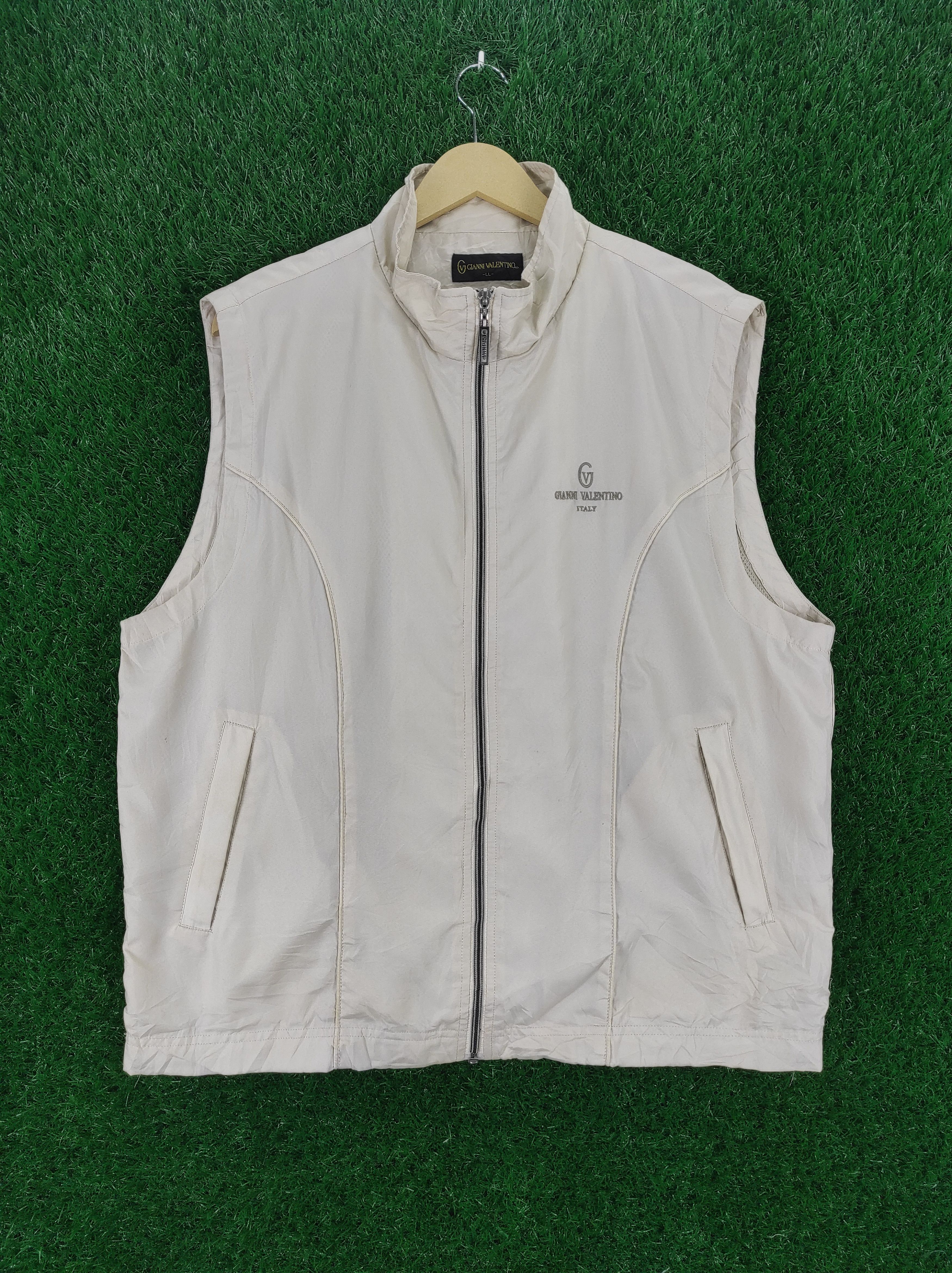 Vintage Gianni Valentino Vest Zipper Up