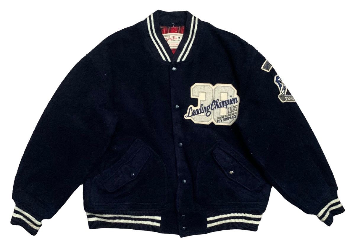 If Six Was Nine × PPFM Rare Design Vintage Brand PPFM Big Logo Wool Varsity 1990s Size US M / EU 48-50 / 2 - 2 Thumbnail