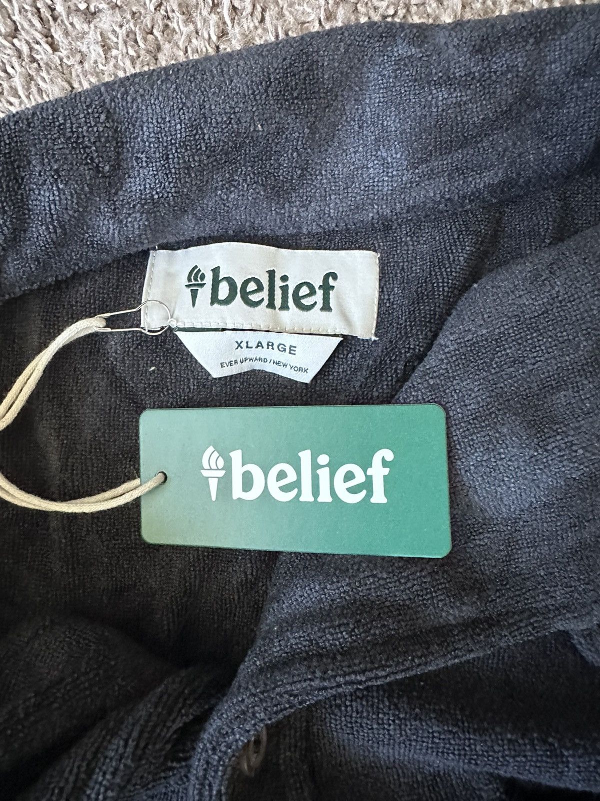 Belief NYC Belief Terrycloth button up Size US XL / EU 56 / 4 - 4 Thumbnail