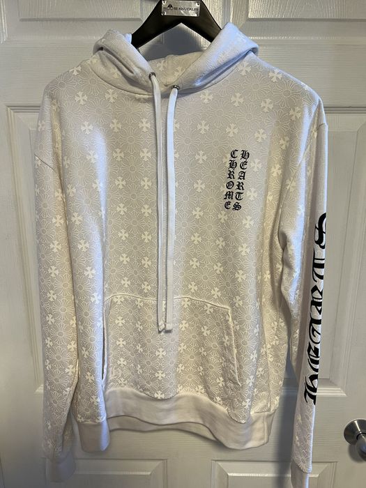 Chrome Hearts Chrome Hearts Plus Cross Horseshoe Hoodie | Grailed